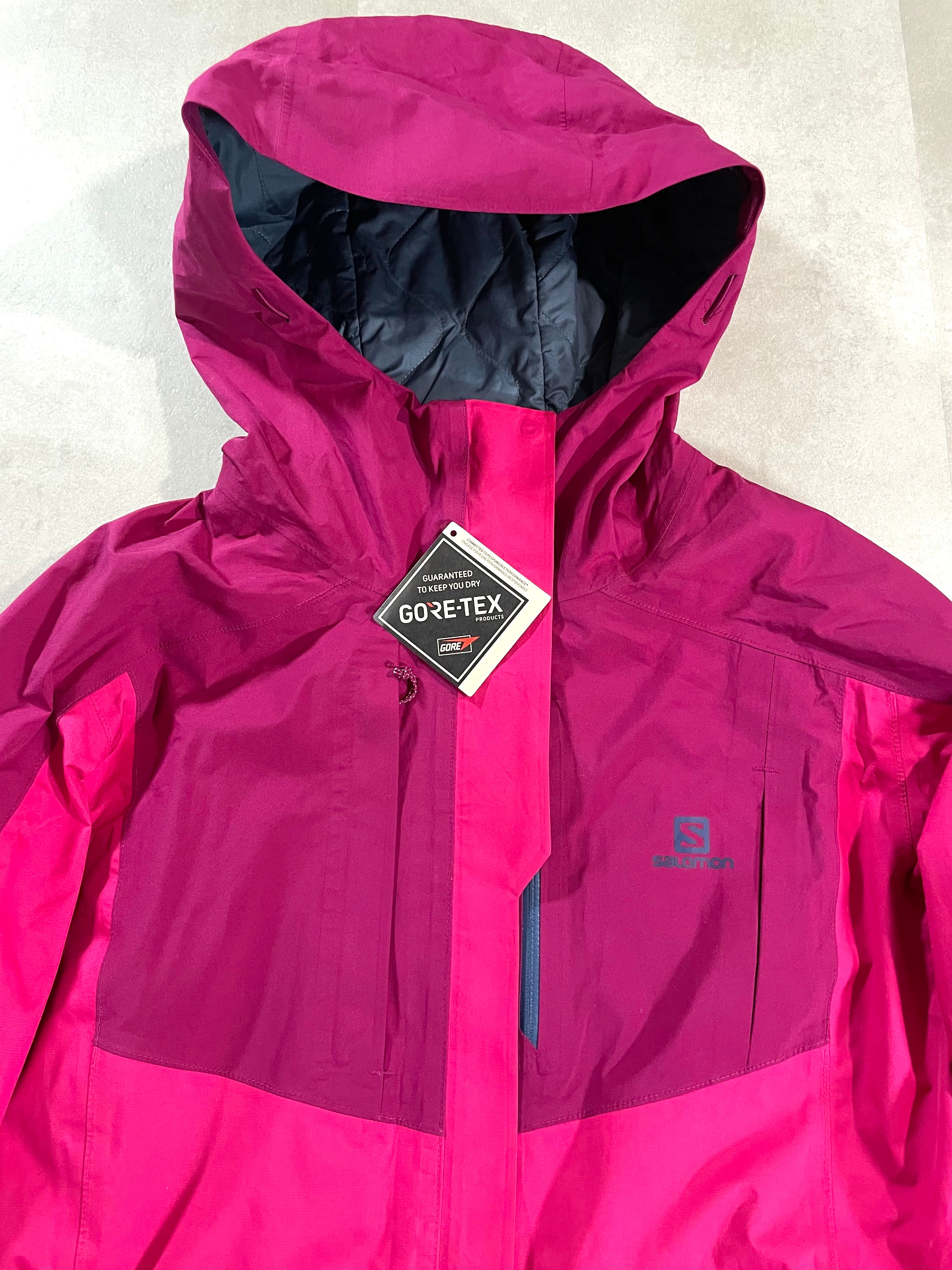 Hardshell 3L Salomon Gore-Tex
YKK Vislon matelassé - Taille M