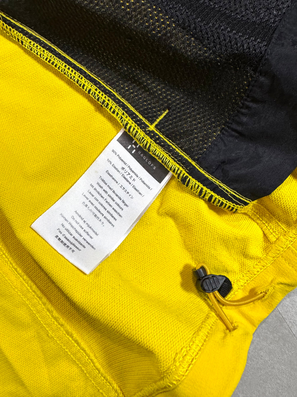 Veste Haglöfs coupe vent déperlant YKK - Taille L