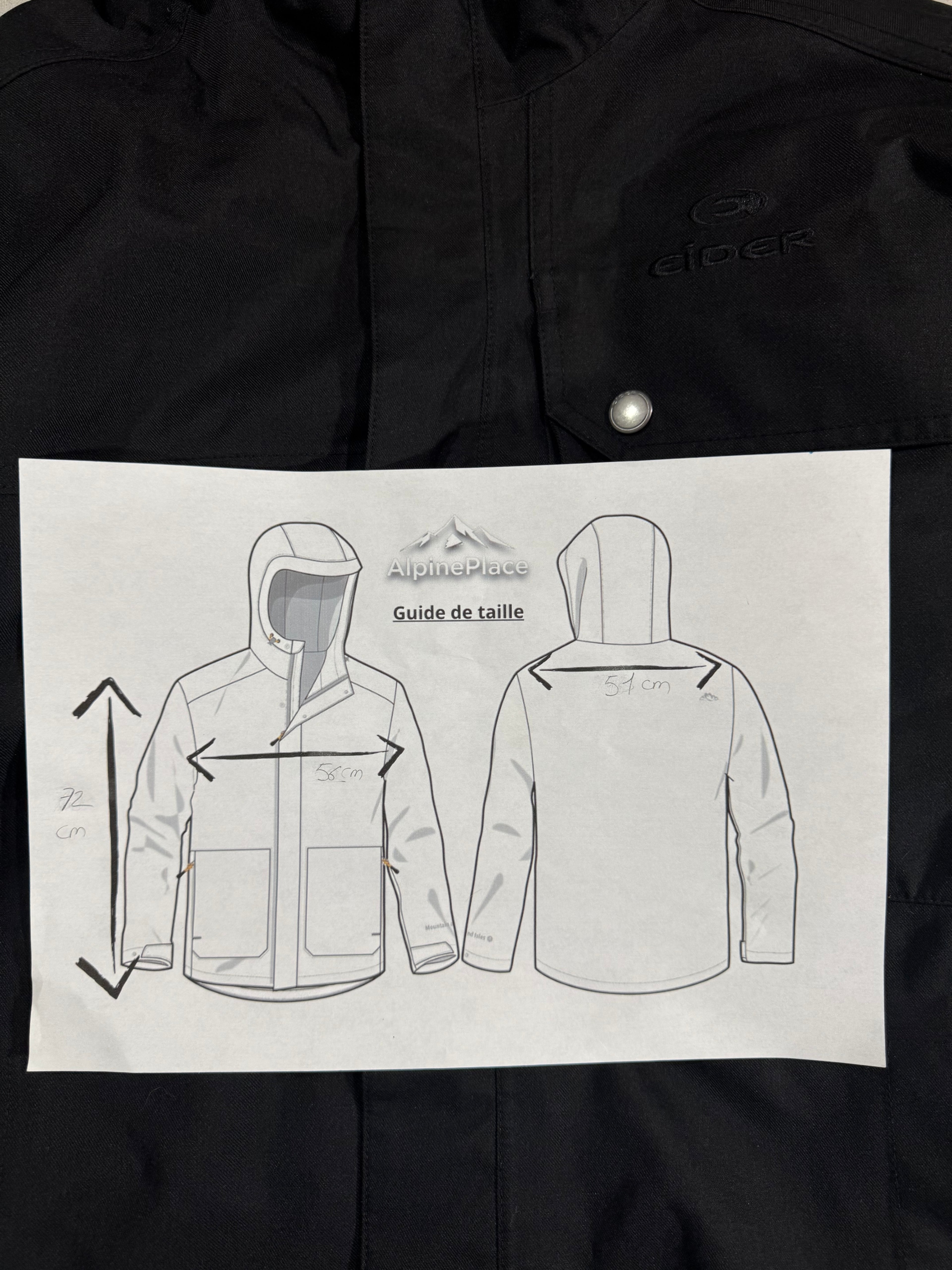 Veste Eider 2L matelassé - Ski / Randonnée - Taille M