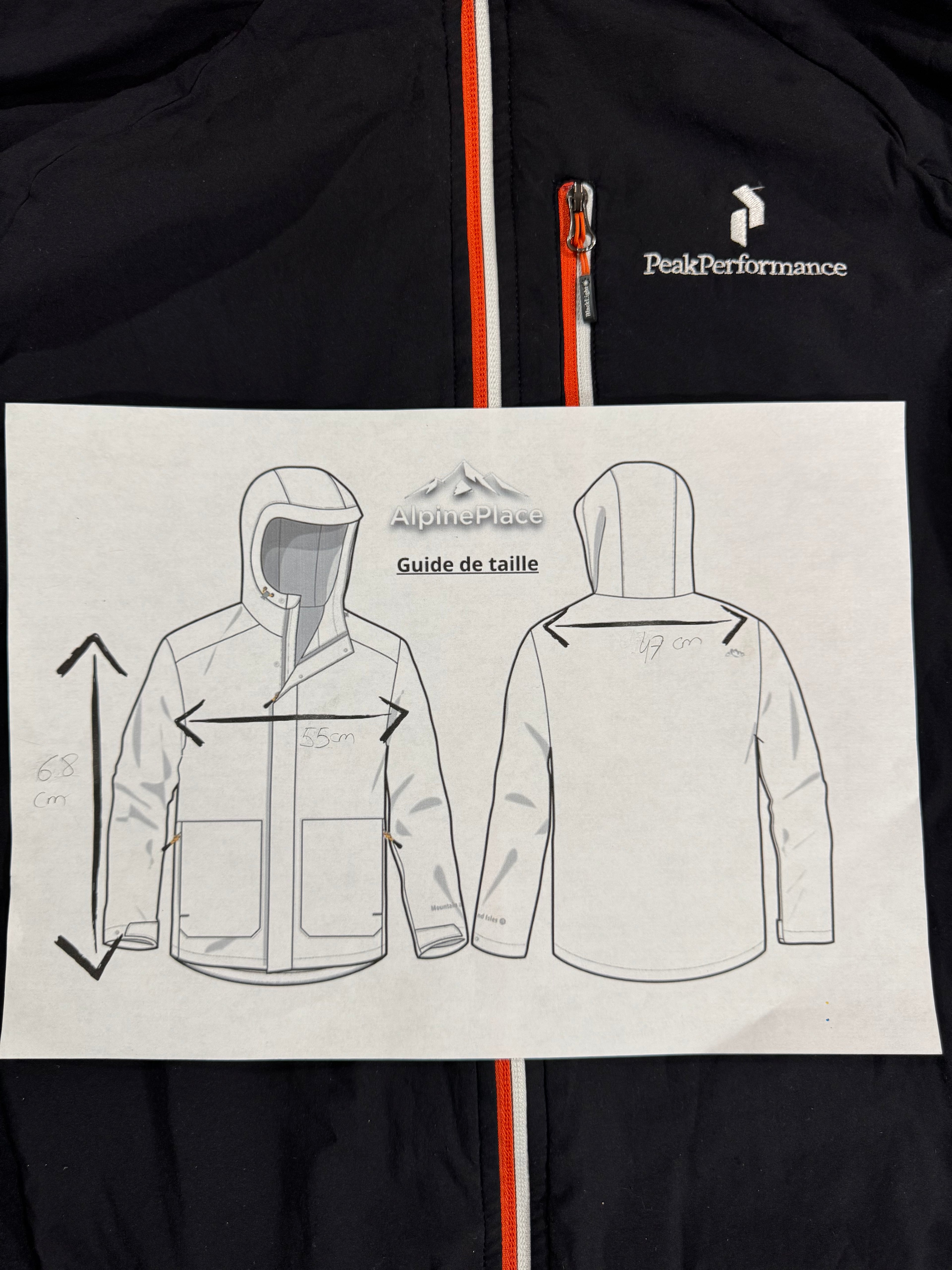 Veste hybride Peak Performance BlackLight® - Alpinisme / Randonnée - Taille M