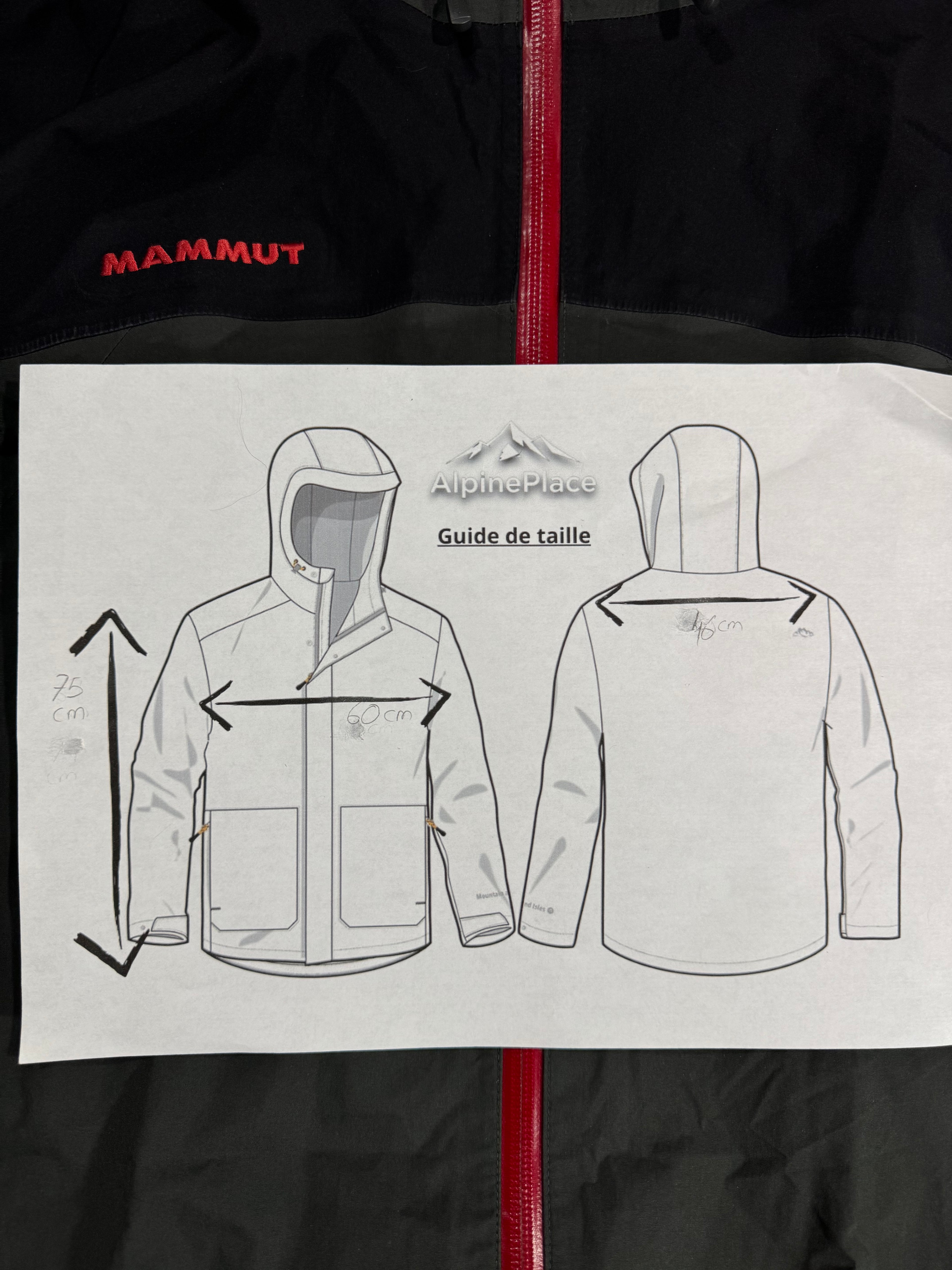 Hardshell Mammut  3L Gore-Tex® - Alpinisme / Randonnée - Taille L