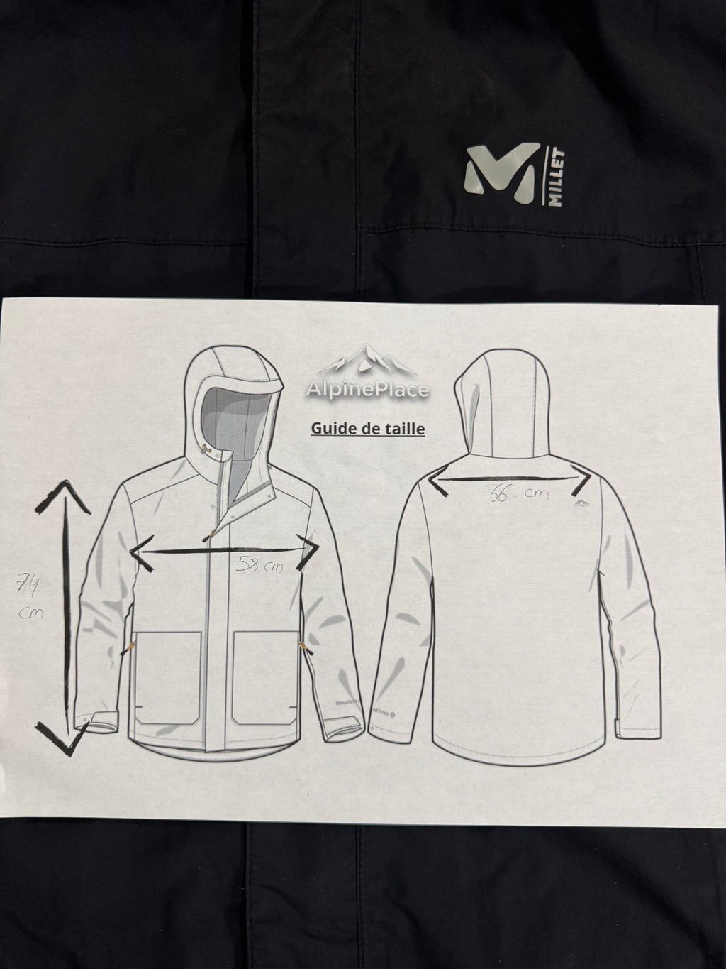 Hardshell 2,5L Millet - Alpinisme / Randonnée - Taille XL