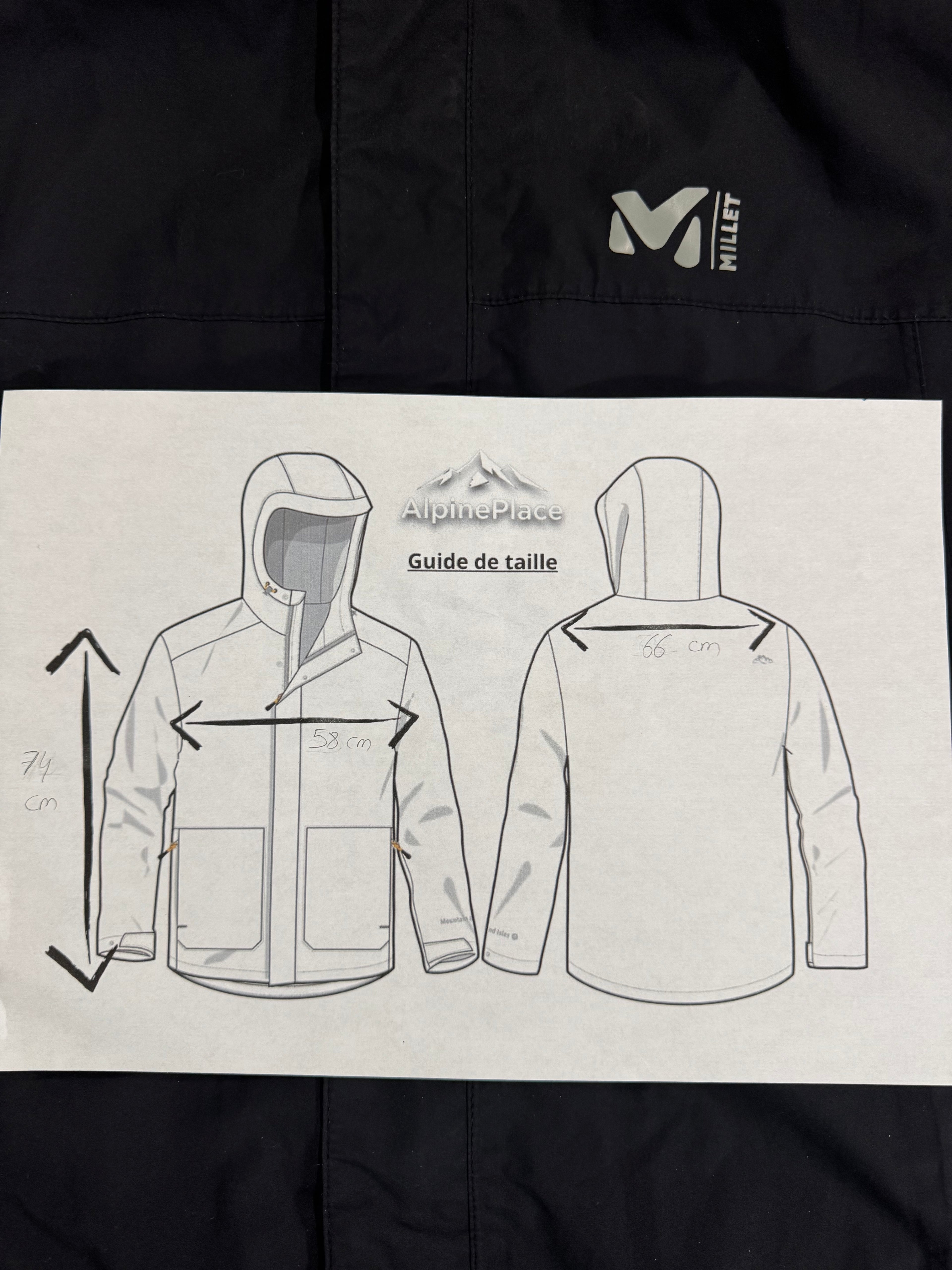 Hardshell 2,5L Millet - Alpinisme / Randonnée - Taille XL