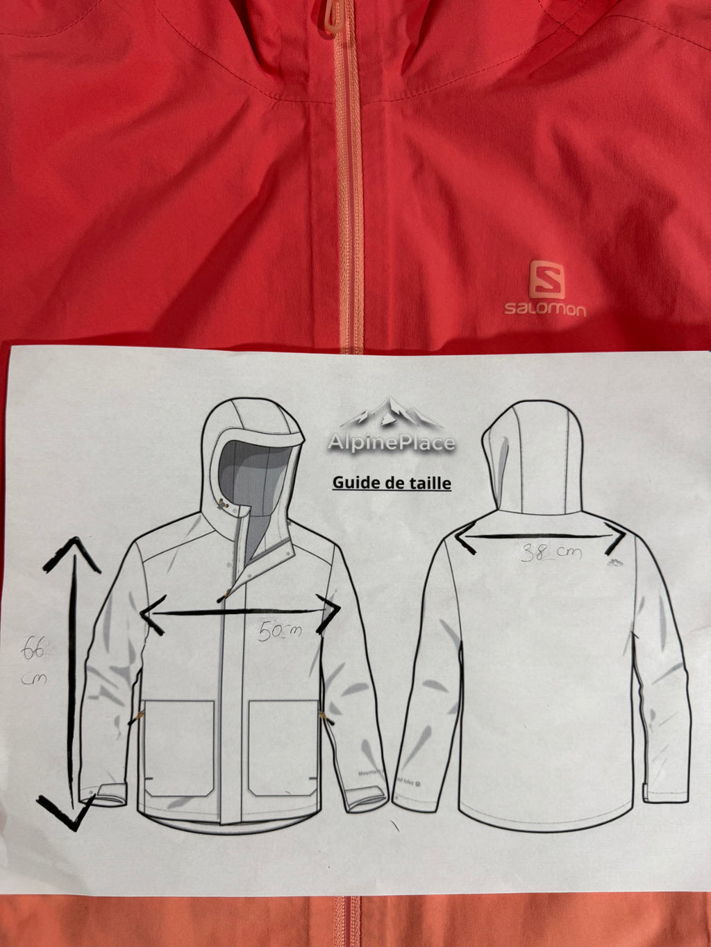 Hardshell Salomon 2,5L - Randonnée / Trail - Taille 38