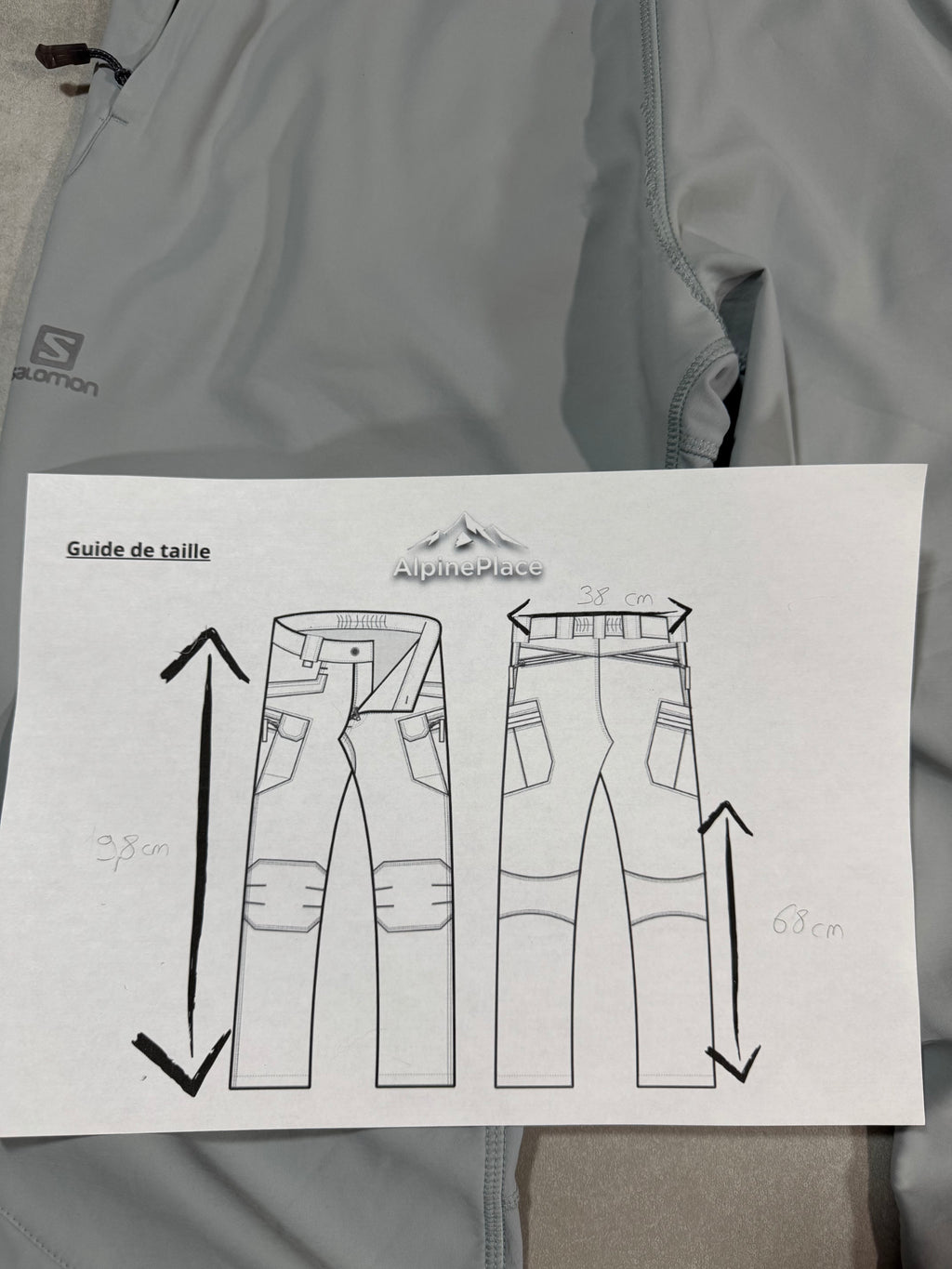 Pantalon Salomon - Alpinisme / Randonnée - Taille 38