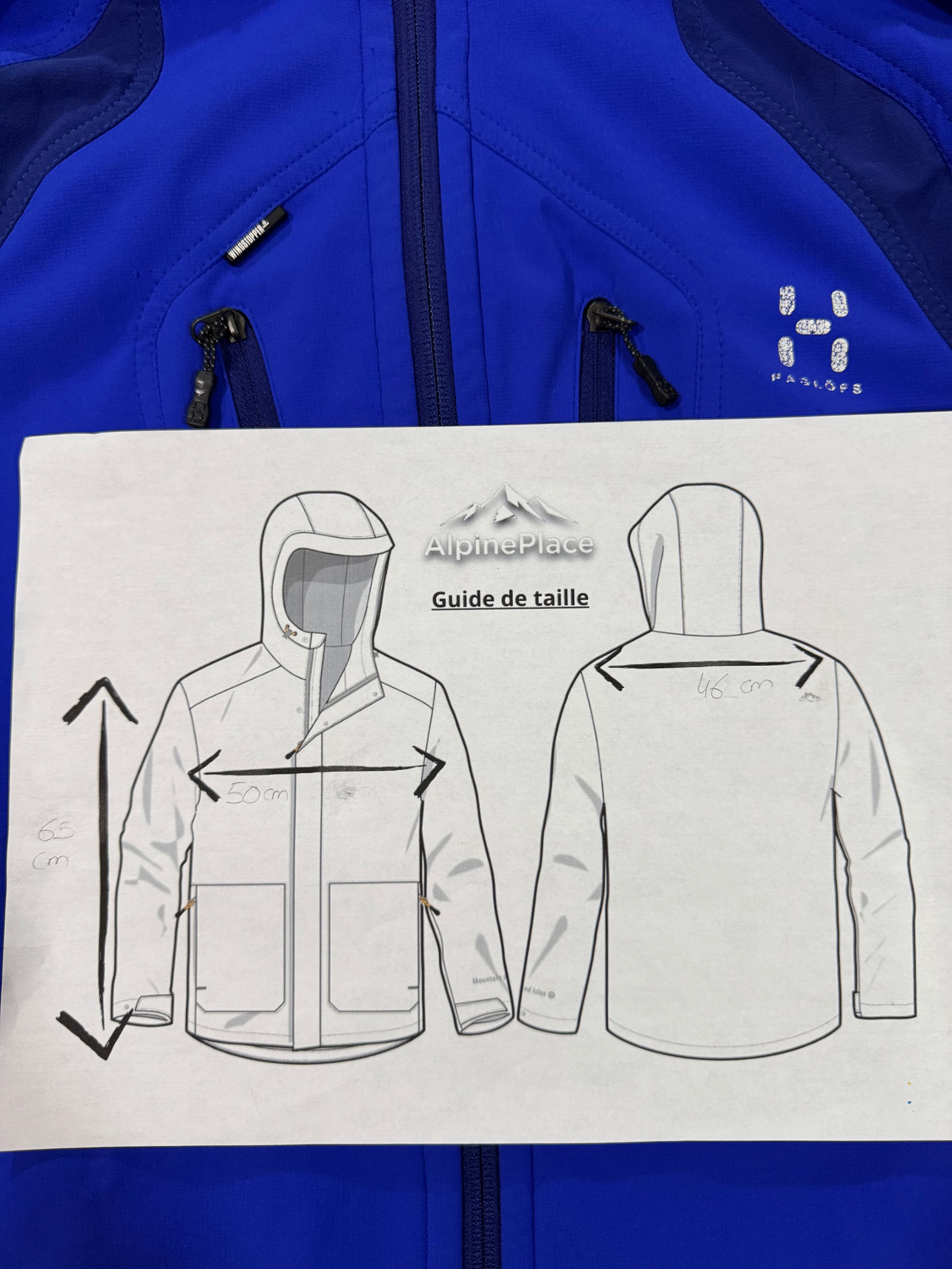 Veste softshell Haglöfs Windstopper - Alpinisme / Randonnée / Trek - Taille S