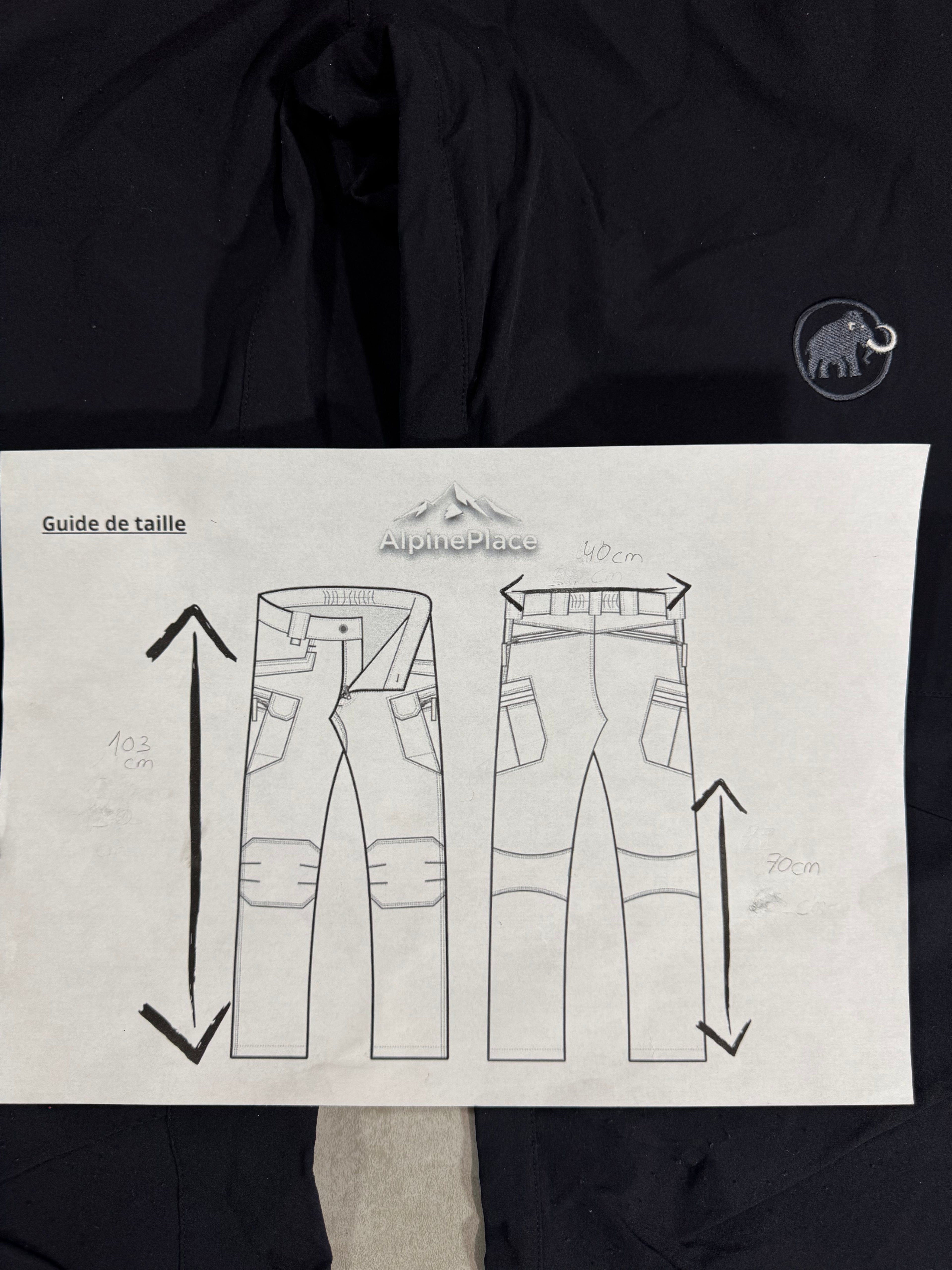 Pantalon Mammut - Alpinisme / Randonnée - Taille S