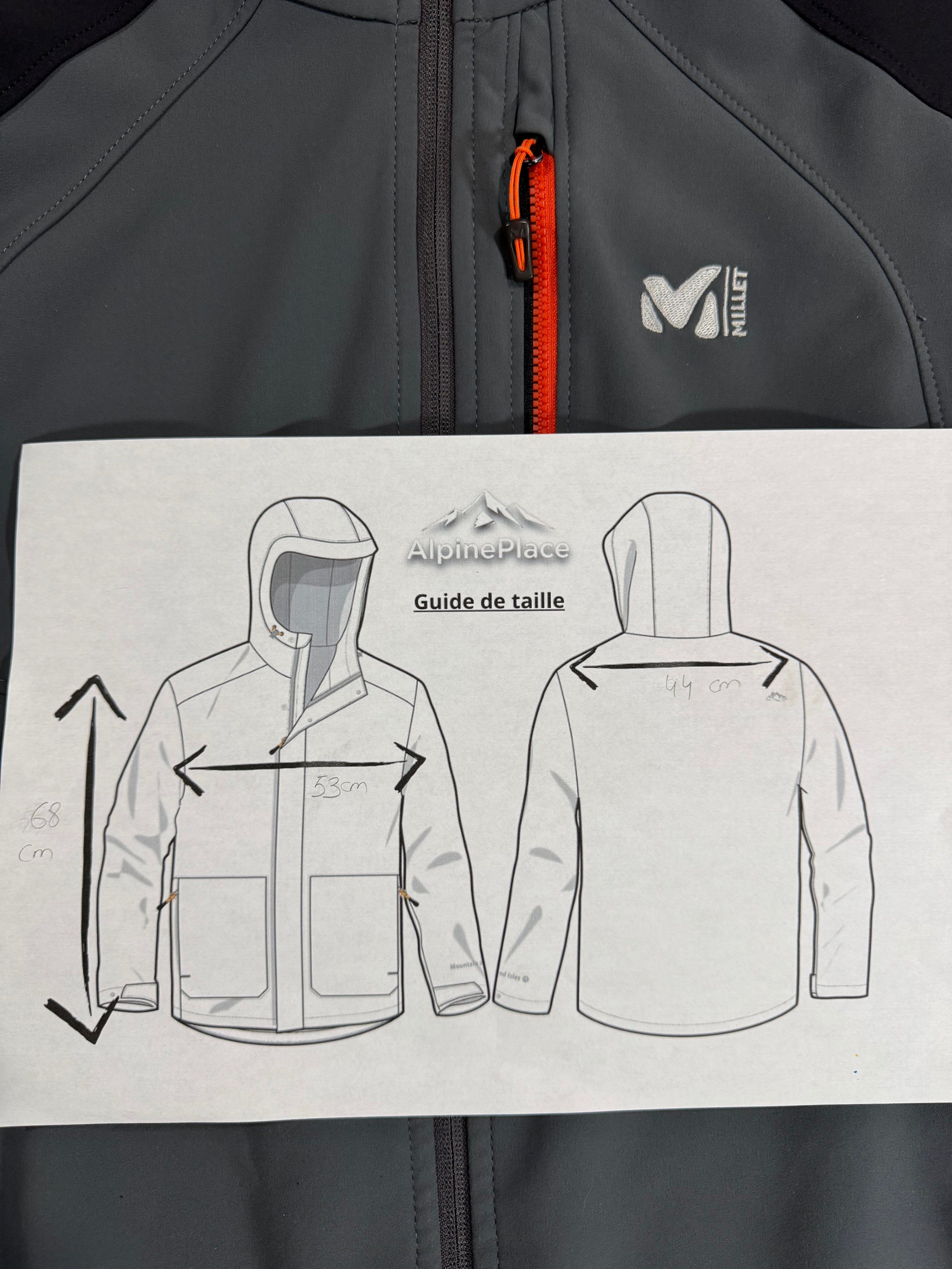 Softshell Millet M - Alpinisme / Randonnée - Taille M