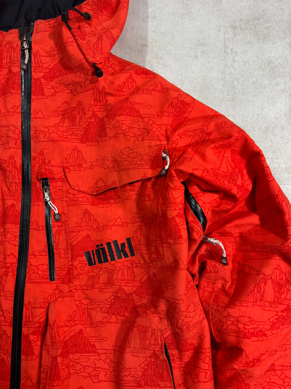 Veste de ski et snowboard Völkl Hyperbola YKK déperlant DWR - Taille S