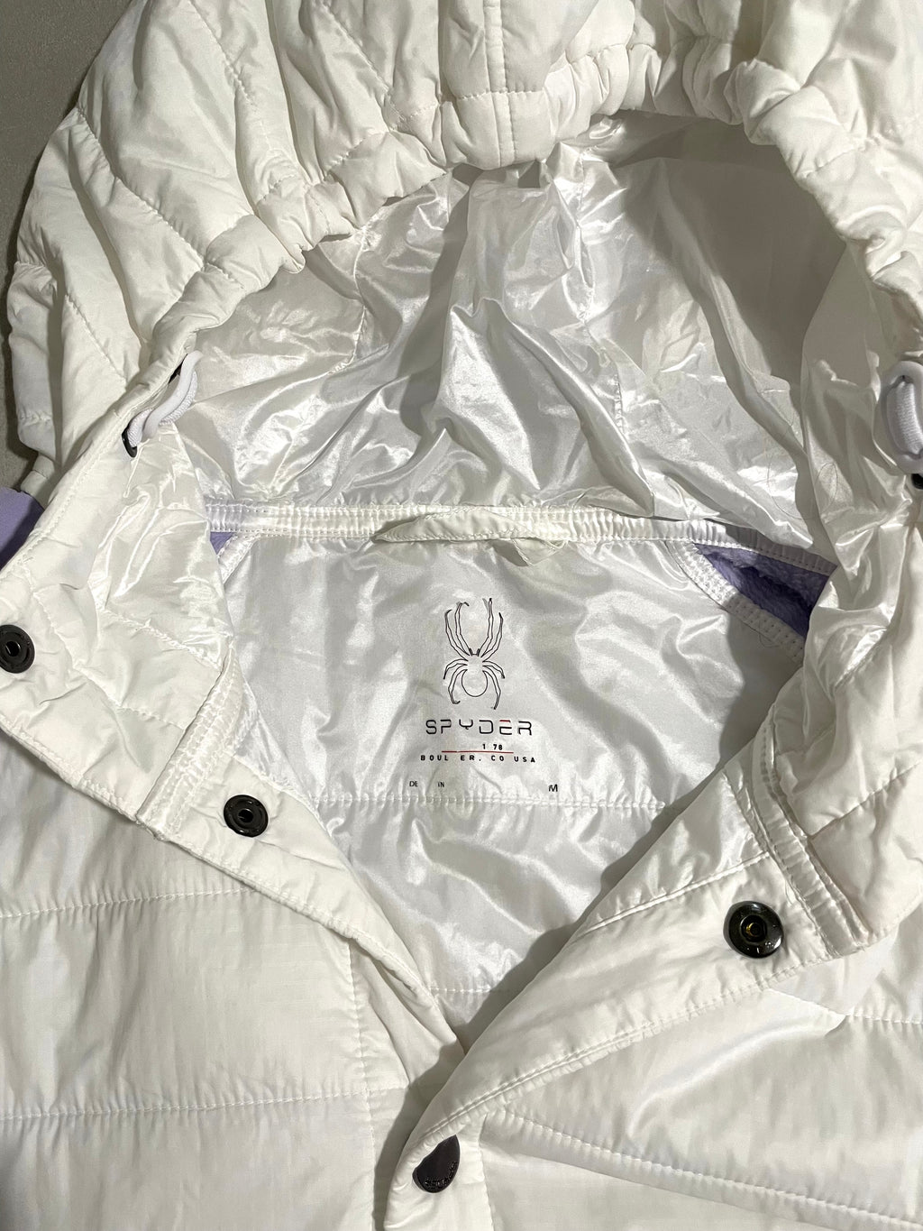 Veste hybride Spyder matelassé et pilou - Taille M