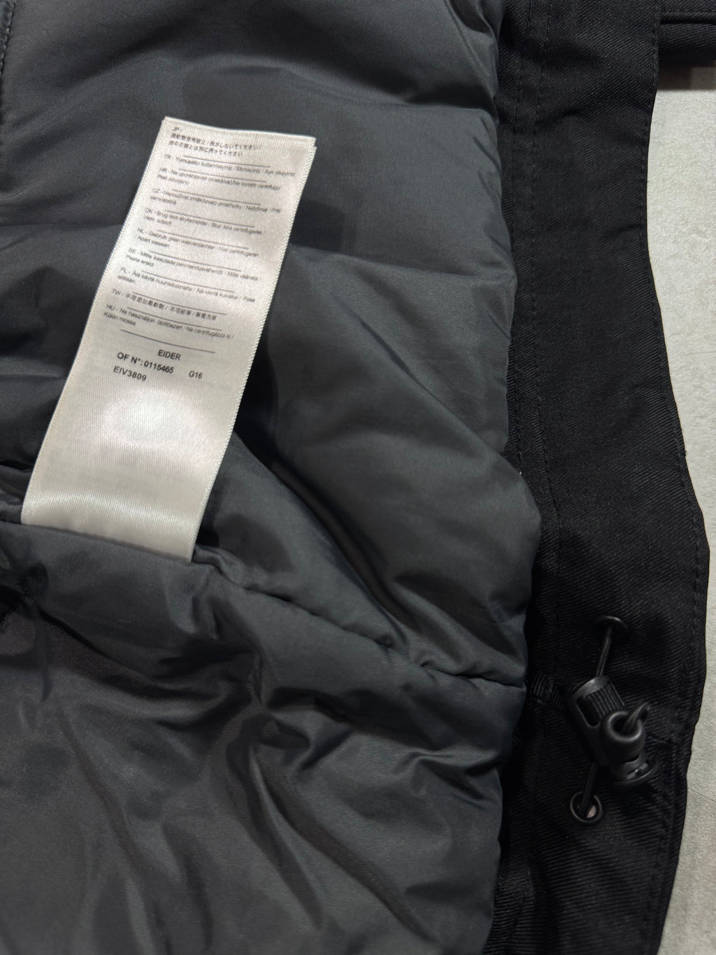 Veste Eider 2L matelassé - Ski / Randonnée - Taille M
