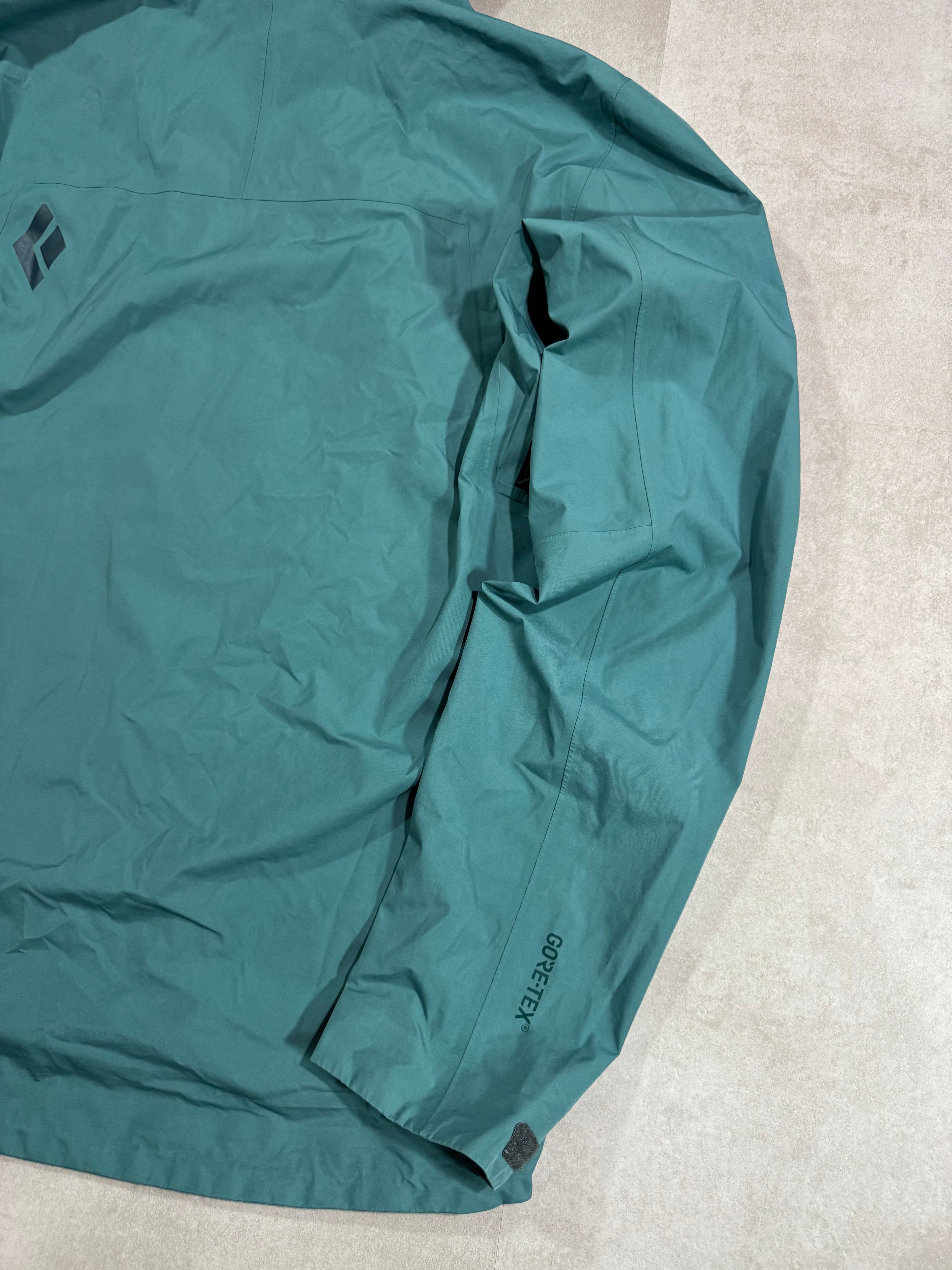 Hardshell BlackDiamond 3L Gore-Tex Liquid Point Shell Ykk Dwr - Taille L