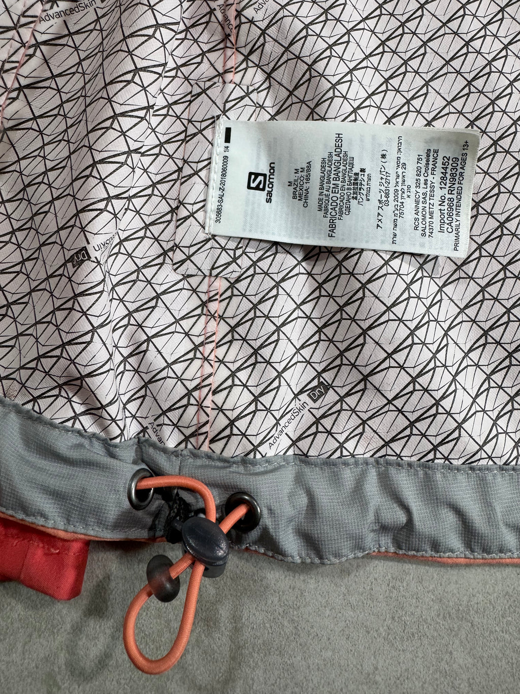 Hardshell Salomon 2,5L - Randonnée / Trail - Taille 38