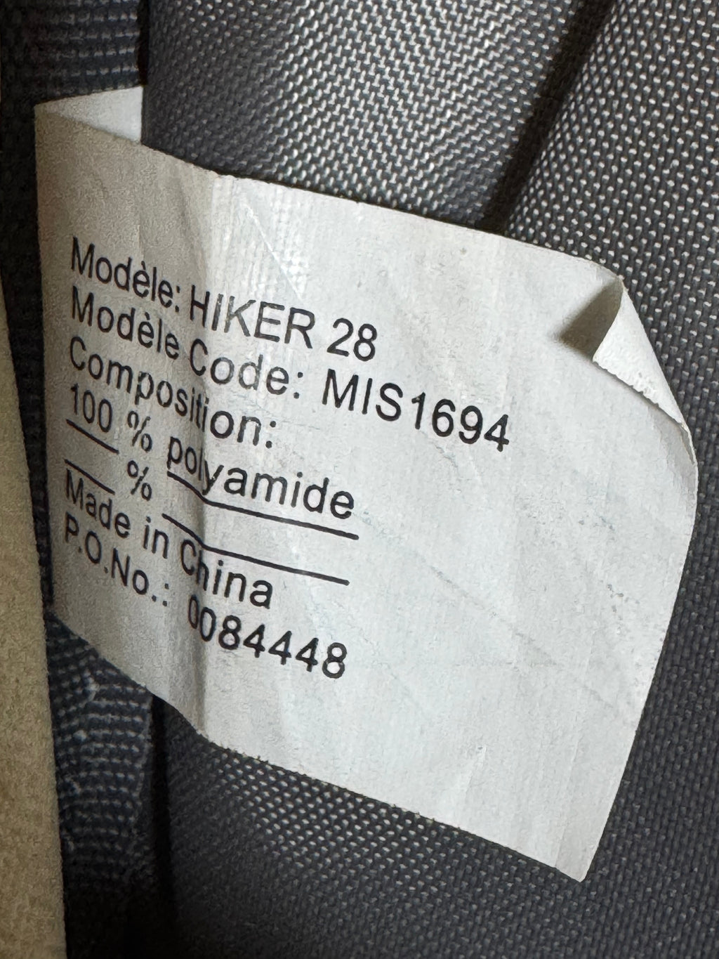 Sac à dos technique Millet Hiker 28 Hydro System® – Randonnée / Trek – 28L