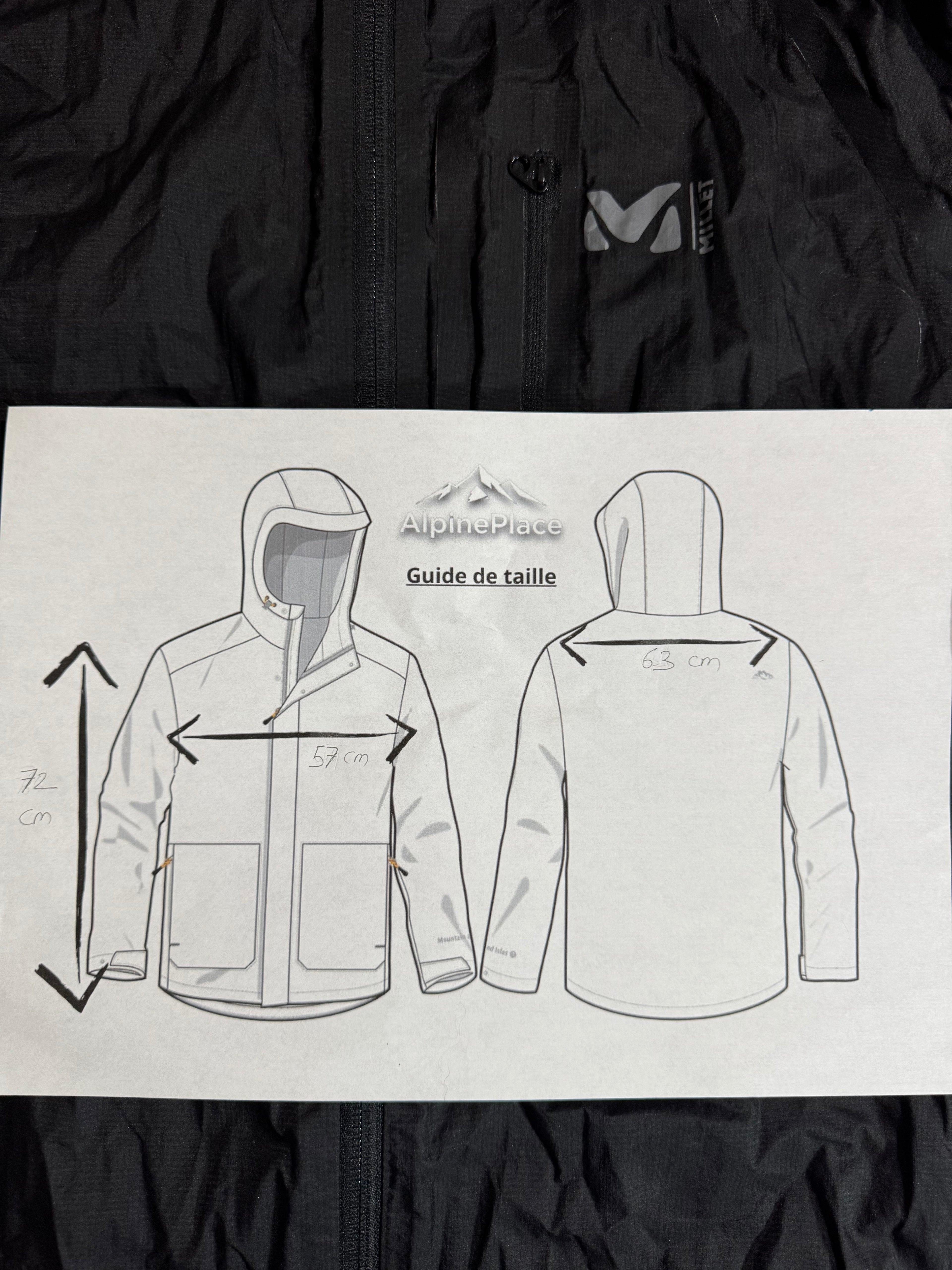 Coupe vent Millet compressible - Randonnée / Trail / Running - Taille L
