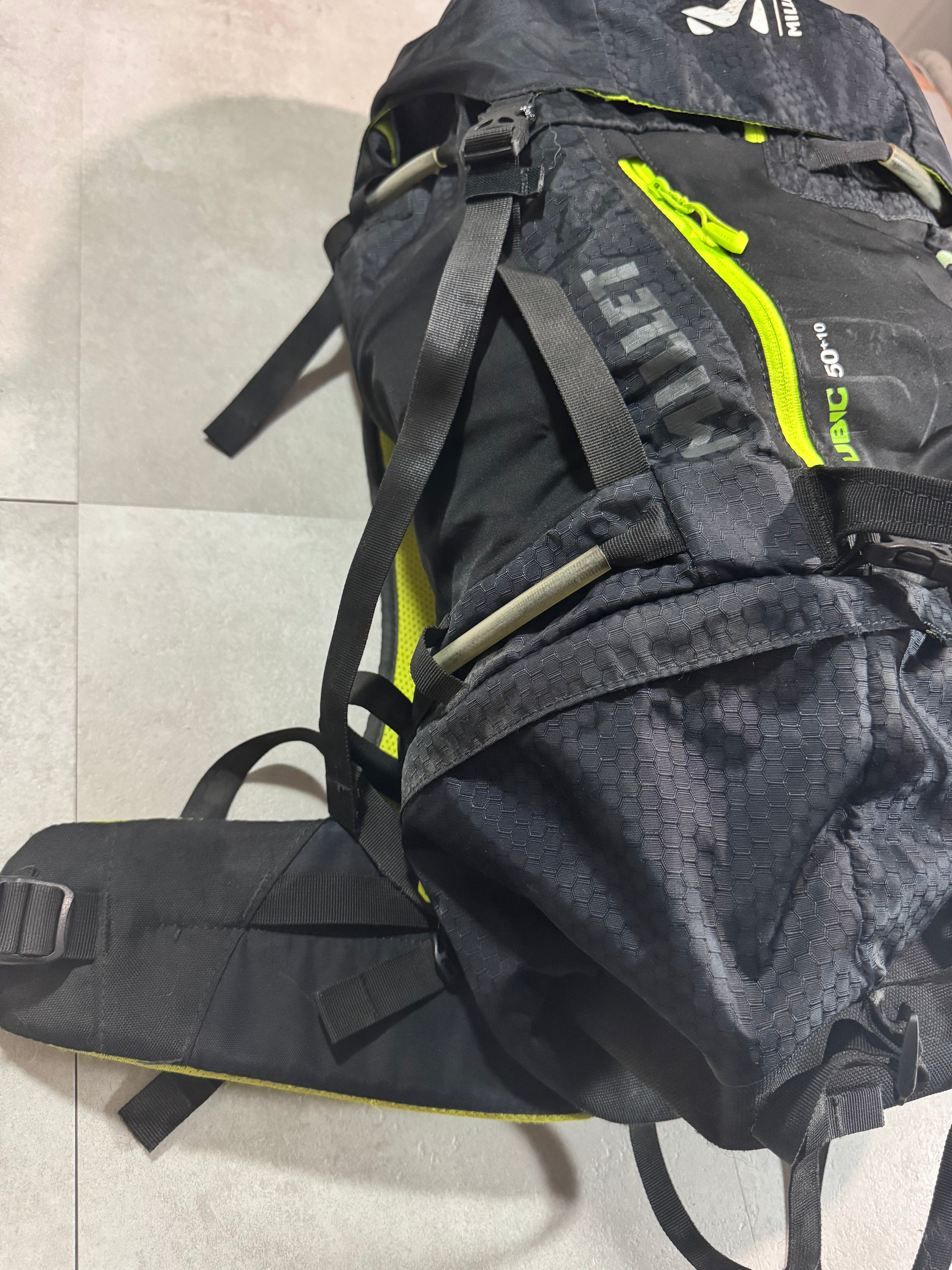 Sac à dos Millet® Ubic 50+10 – Variloop System® - Trekking / Ski / Randonnée / Alpinisme