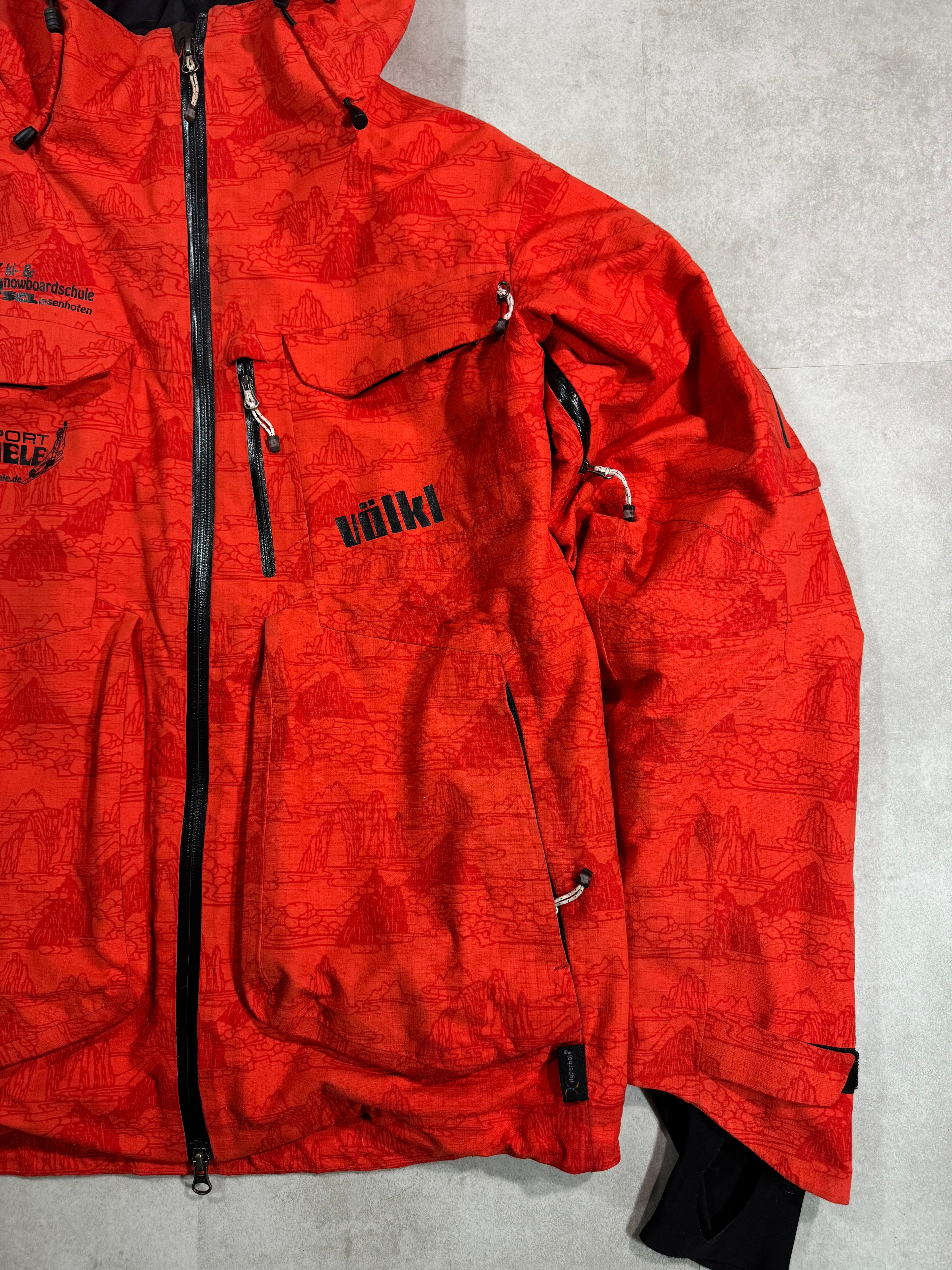 Veste de ski et snowboard Völkl Hyperbola YKK déperlant DWR - Taille S