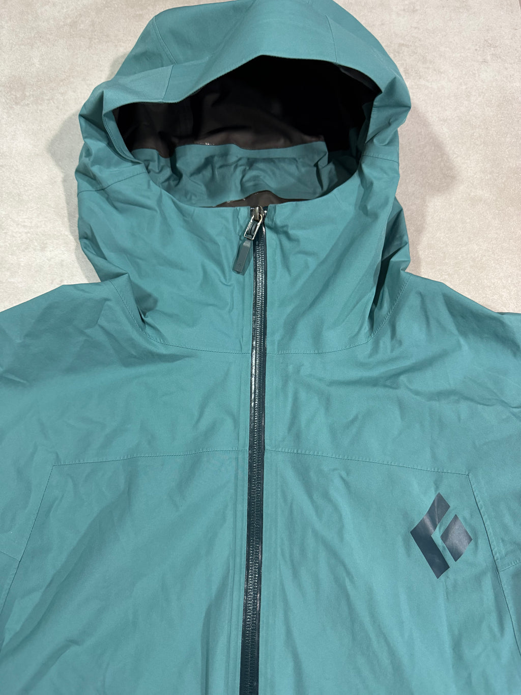 Hardshell BlackDiamond 3L Gore-Tex Liquid Point Shell Ykk Dwr - Taille L