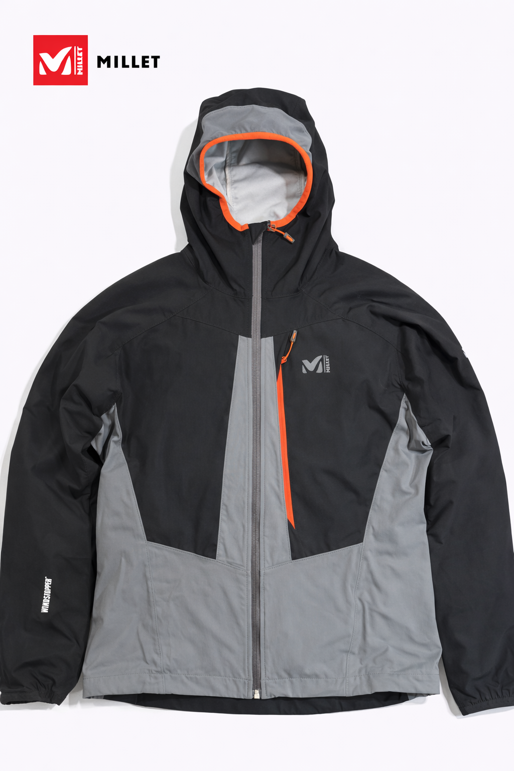Veste coupe vent Millet Gore Windstopper® DWR® - Alpinisme / Randonnée / Trail - Taille M