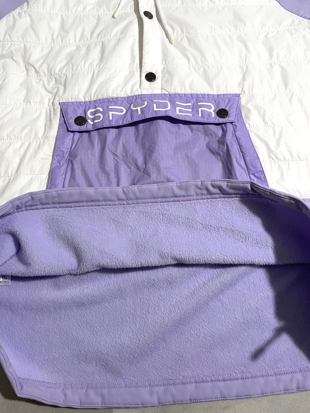 Veste hybride Spyder matelassé et pilou - Taille M