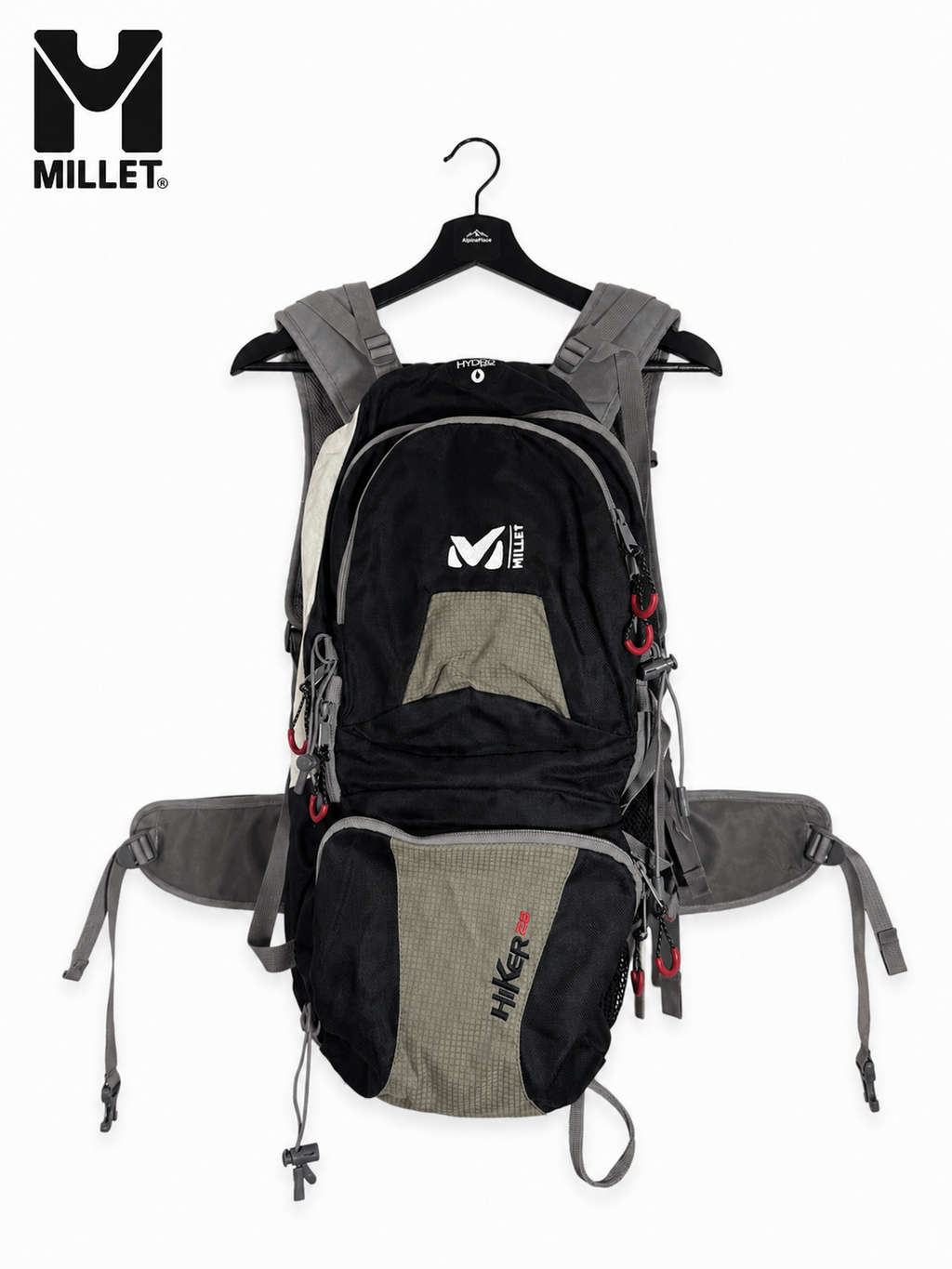 Sac à dos technique Millet Hiker 28 Hydro System® – Randonnée / Trek – 28L