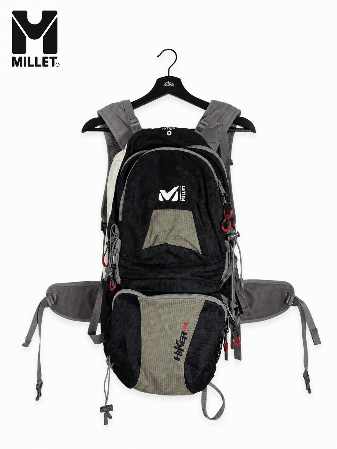 Sac à dos technique Millet Hiker 28 Hydro System® – Randonnée / Trek – 28L