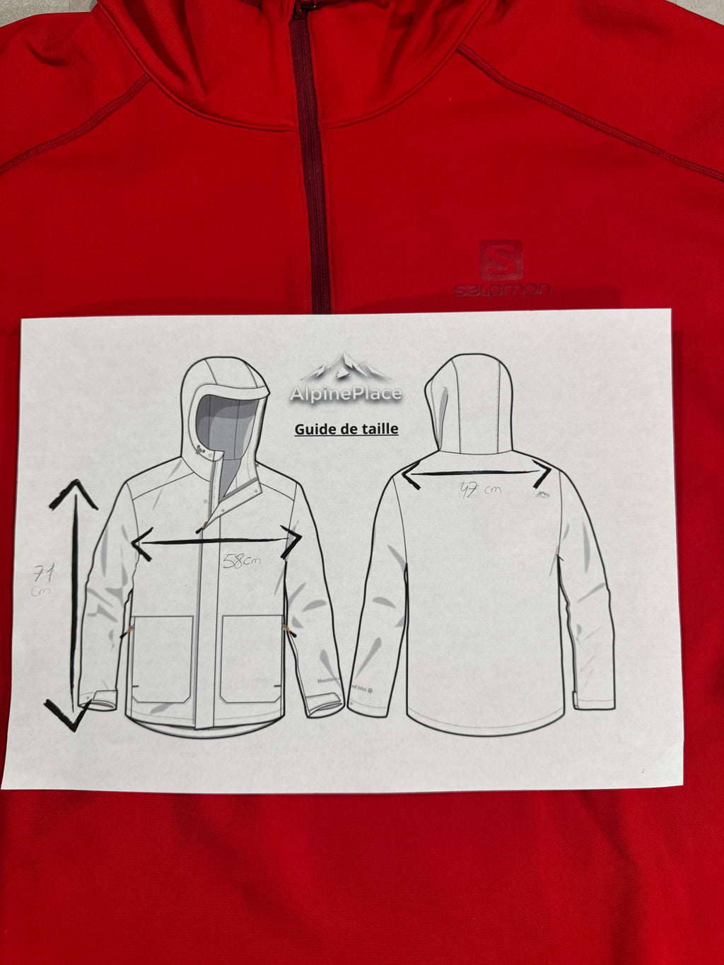 Veste thermique midlayer Salomon - Alpinisme / Randonnée / Trail - Taille XL