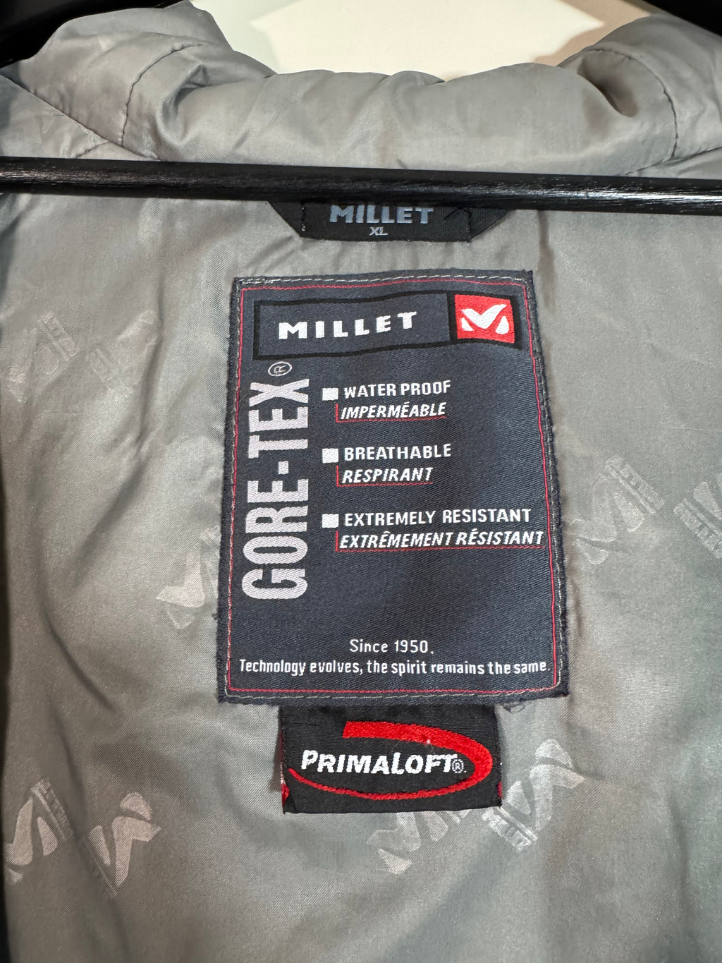 Veste Gore-Tex Millet + Primaloft® – Alpinisme / Ski – Taille XL