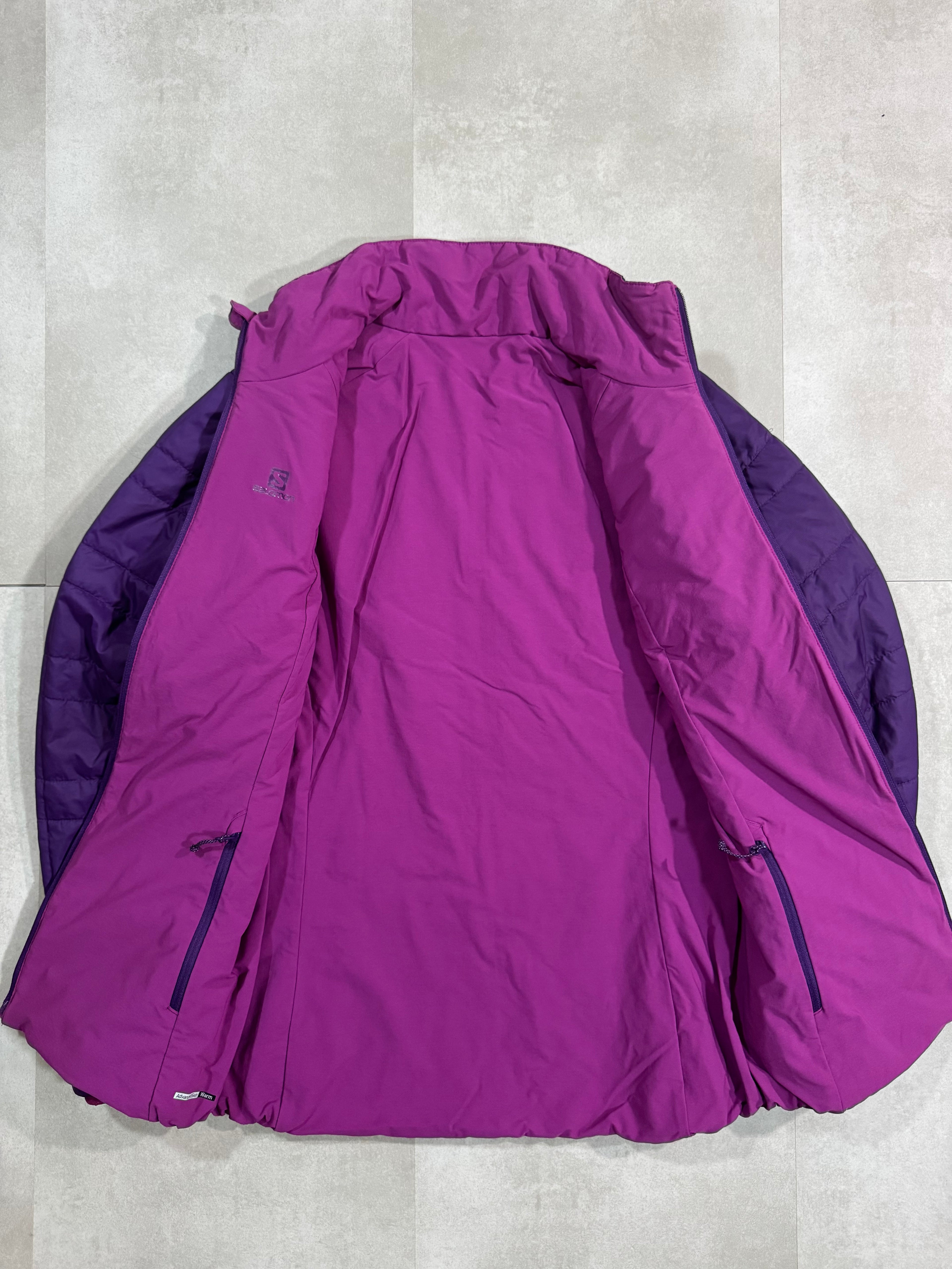 Veste Salomon pour femme réversible Primaloft AdvancedSkin
Warm YKK - Taille XS