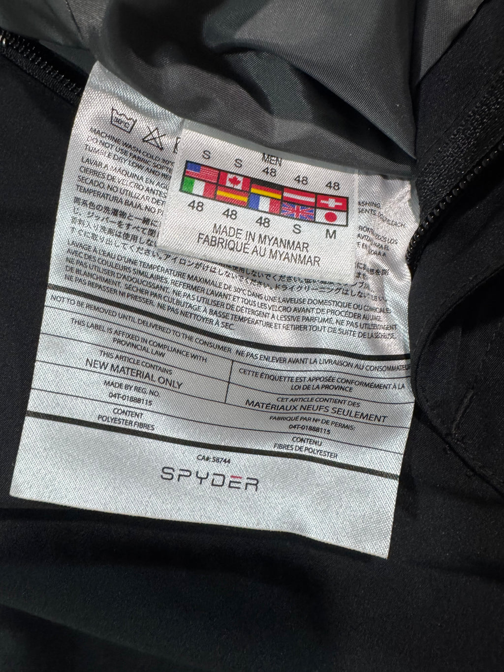 Pantalon de ski et snowboard Spyder Exo Shield® 3M Thinsulate® YKK® Dwr®- Ski / Snowboard - Taille S