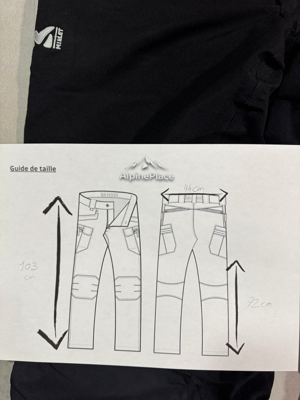 Pantalon de ski Millet Gore-Tex® Recco® - No Limit GTX P - Taille L