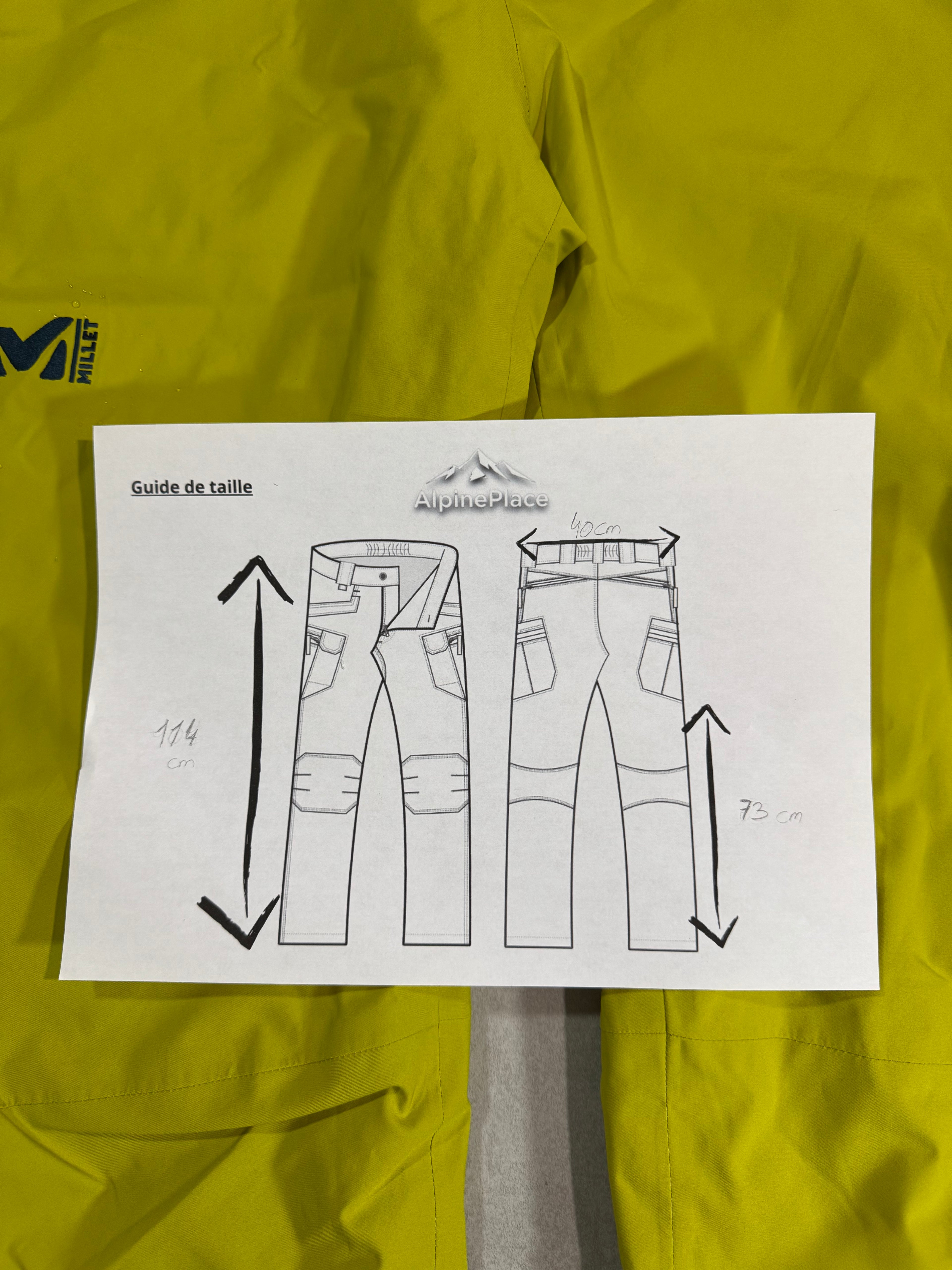 Pantalon de ski et snowboard Millet DryEdge® YKK® Dwr® - Ski - Taille M