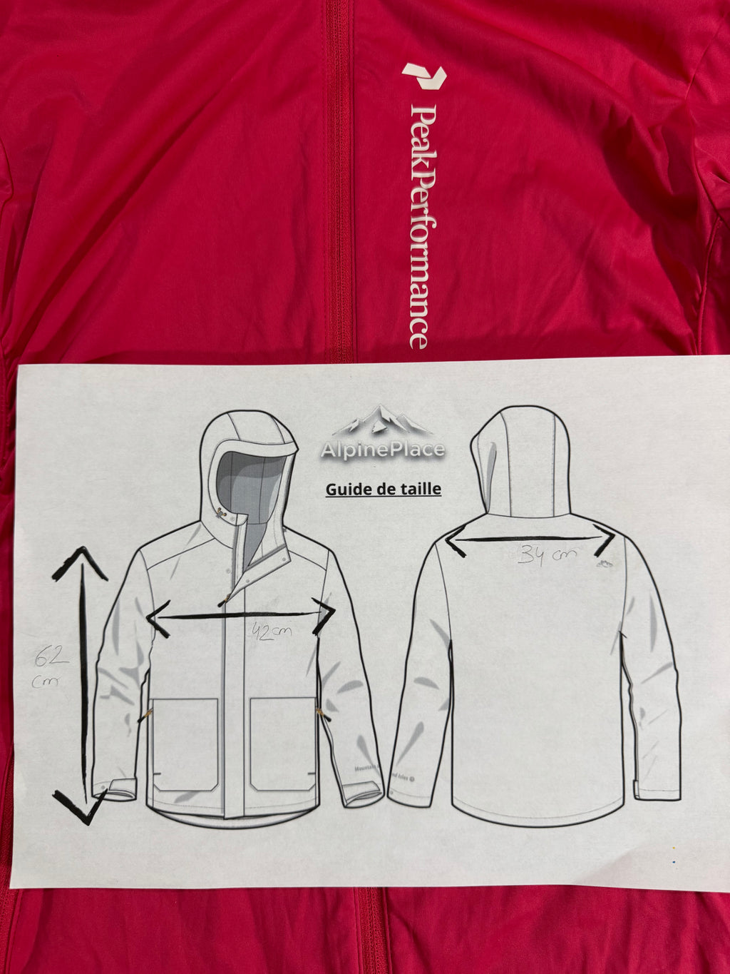 Coupe vent Peak Performance
R&D - Randonnée / Trail / Running - Taille 36