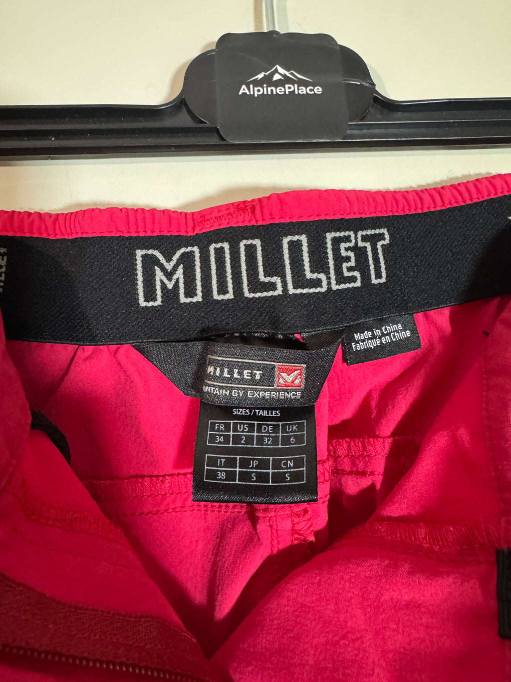 Pantalon softshell technique Millet – Randonnée / Trek / Alpinisme – Taille 34