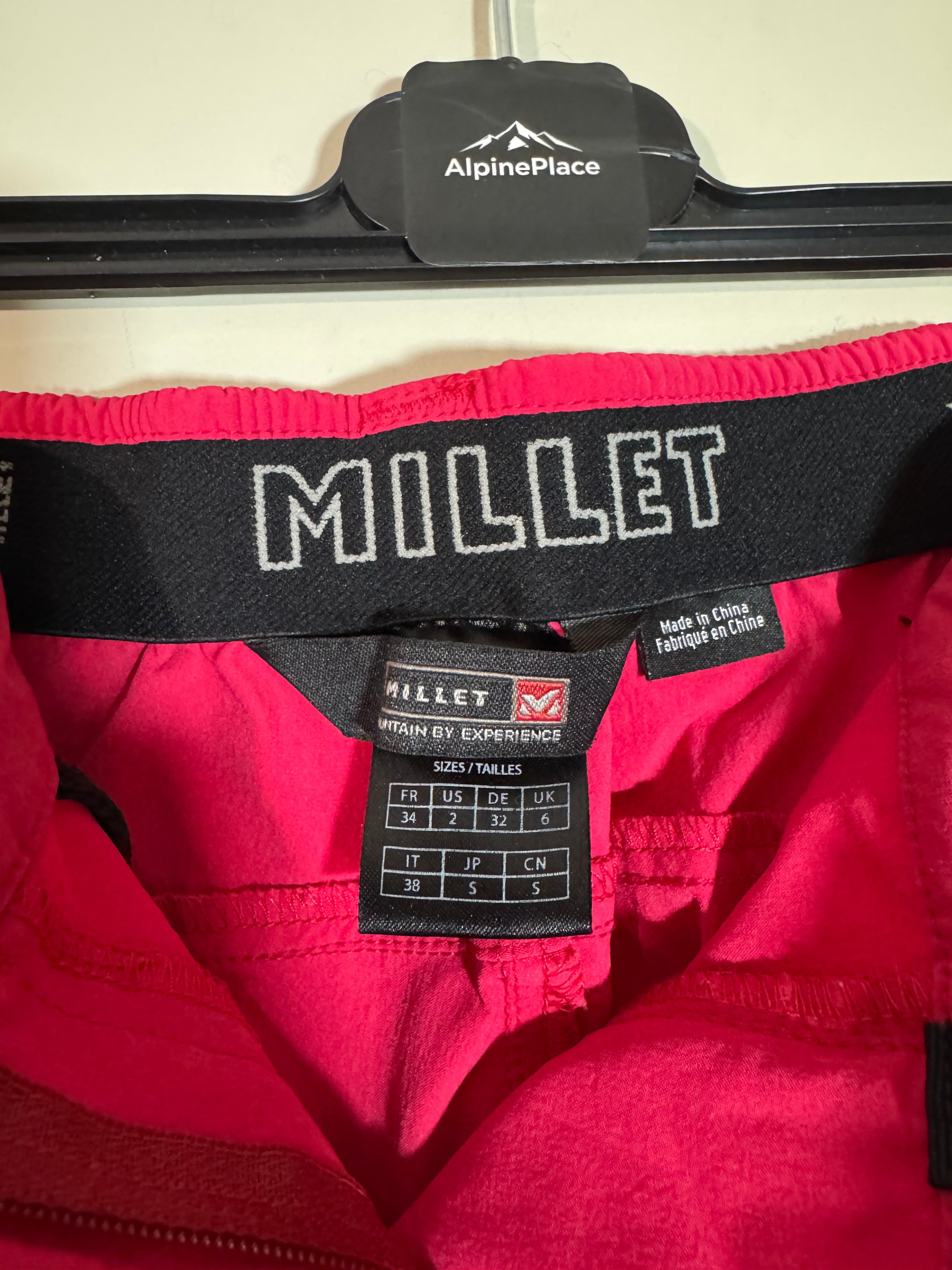 Pantalon softshell technique Millet – Randonnée / Trek / Alpinisme – Taille 34