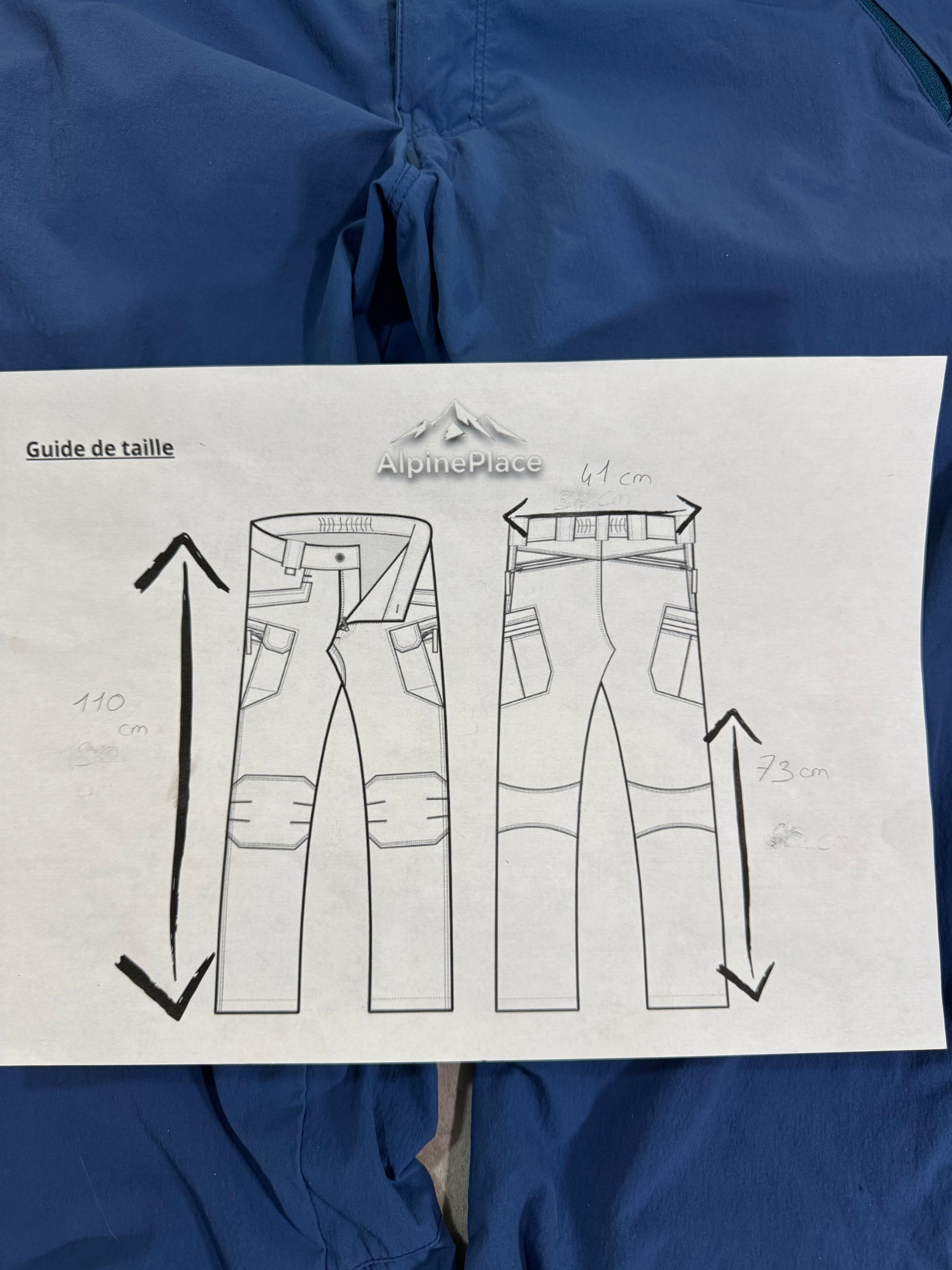 Pantalon Salomon ClimaWild® Ykk® DWR® - Alpinisme / Randonnée - Taille L