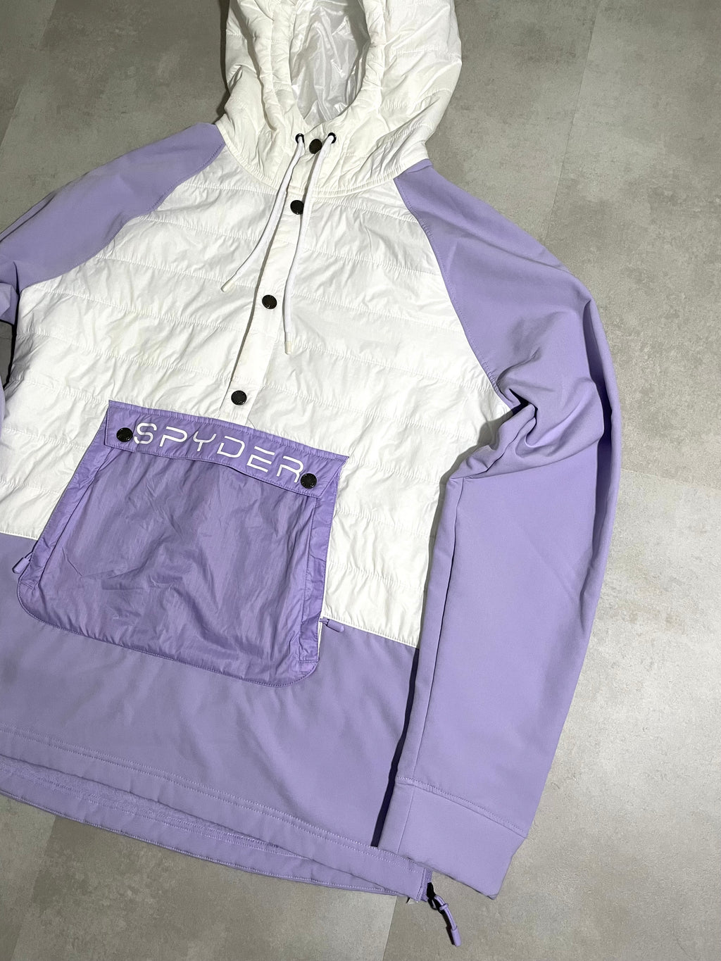 Veste hybride Spyder matelassé et pilou - Taille M