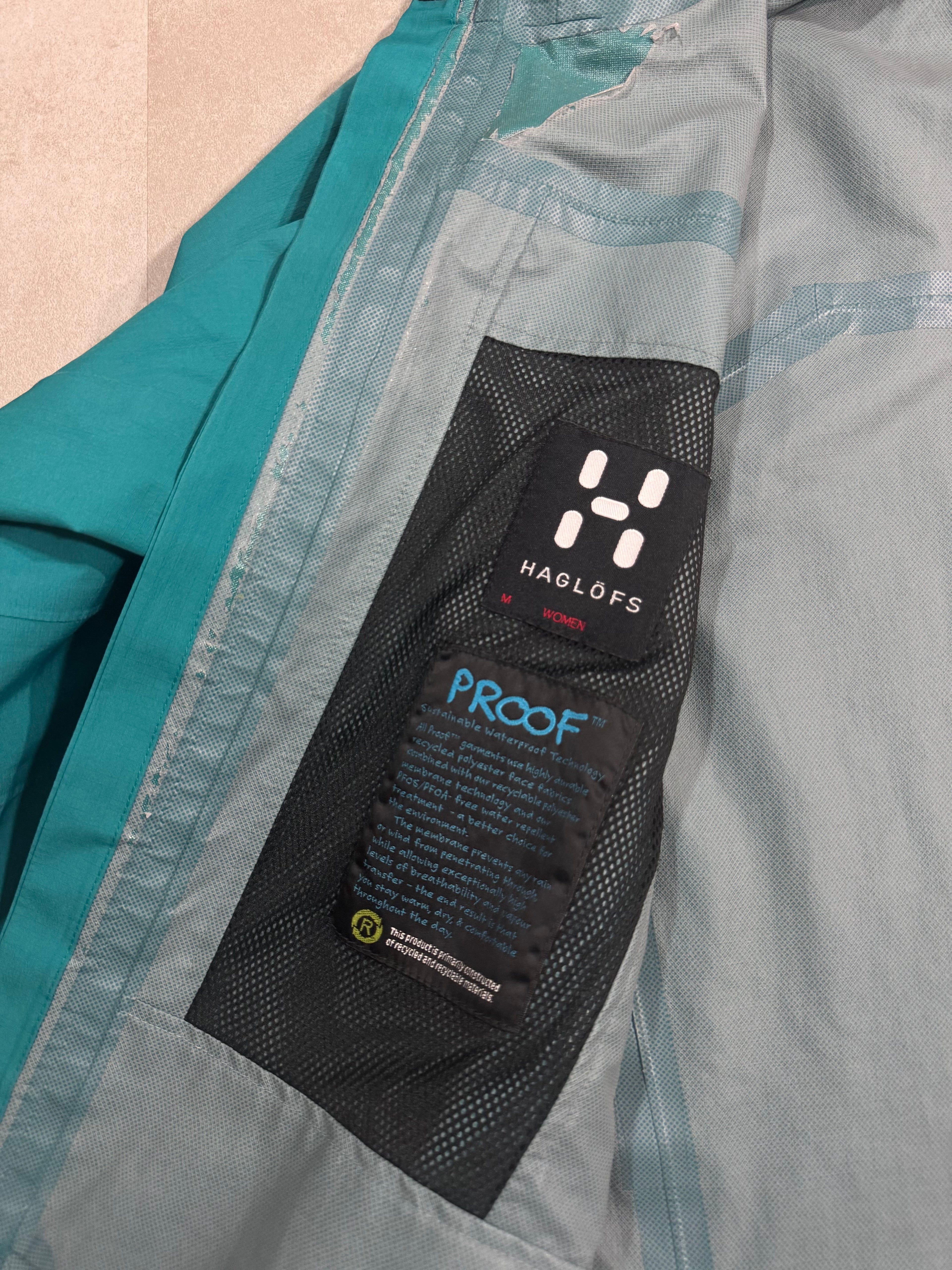 Hardshell 3L Haglöfs Proof YKK
Dwr - Taille M