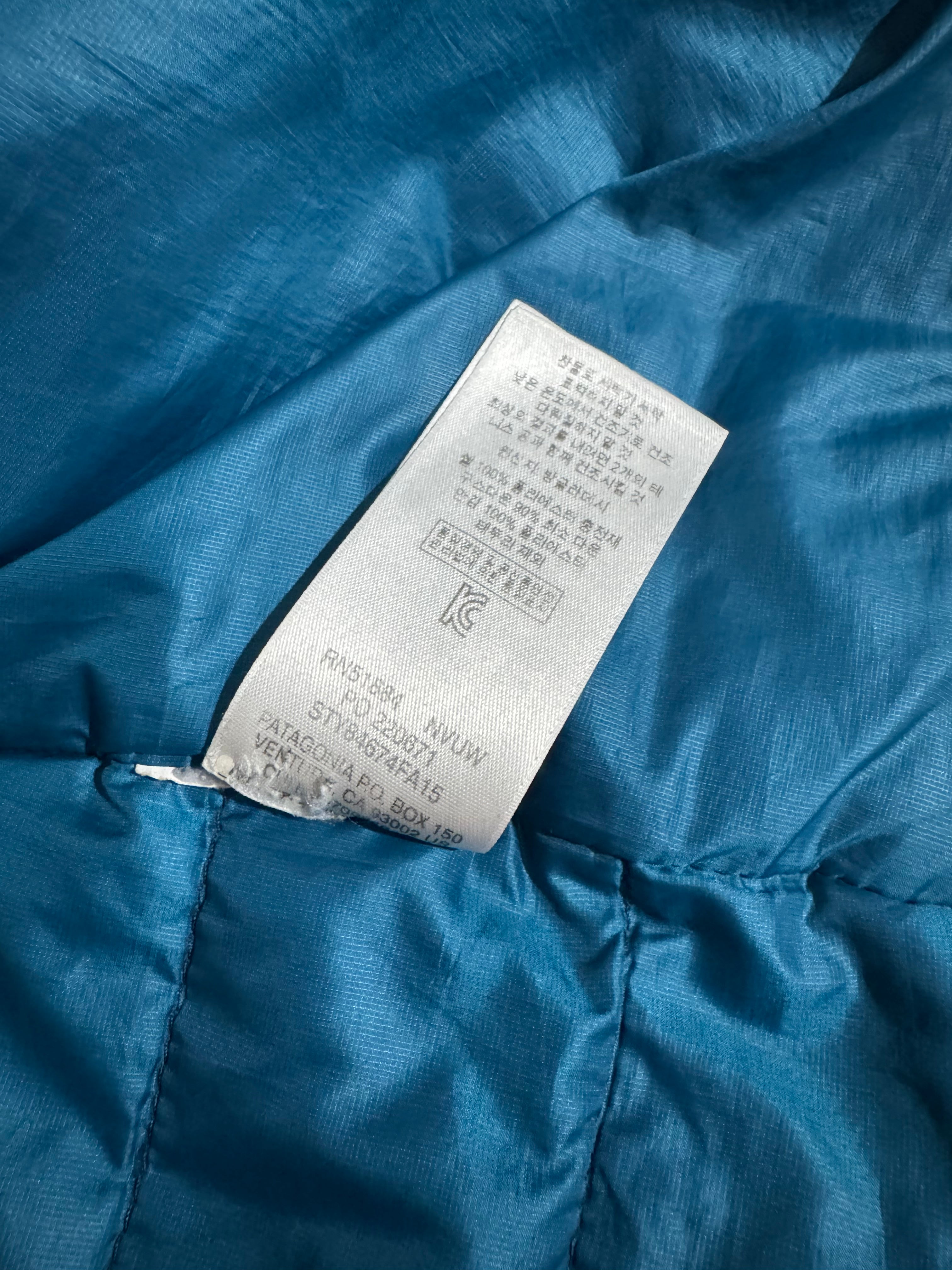 Doudoune Patagonia GooseDown YKK Vislon DWR - Taille S