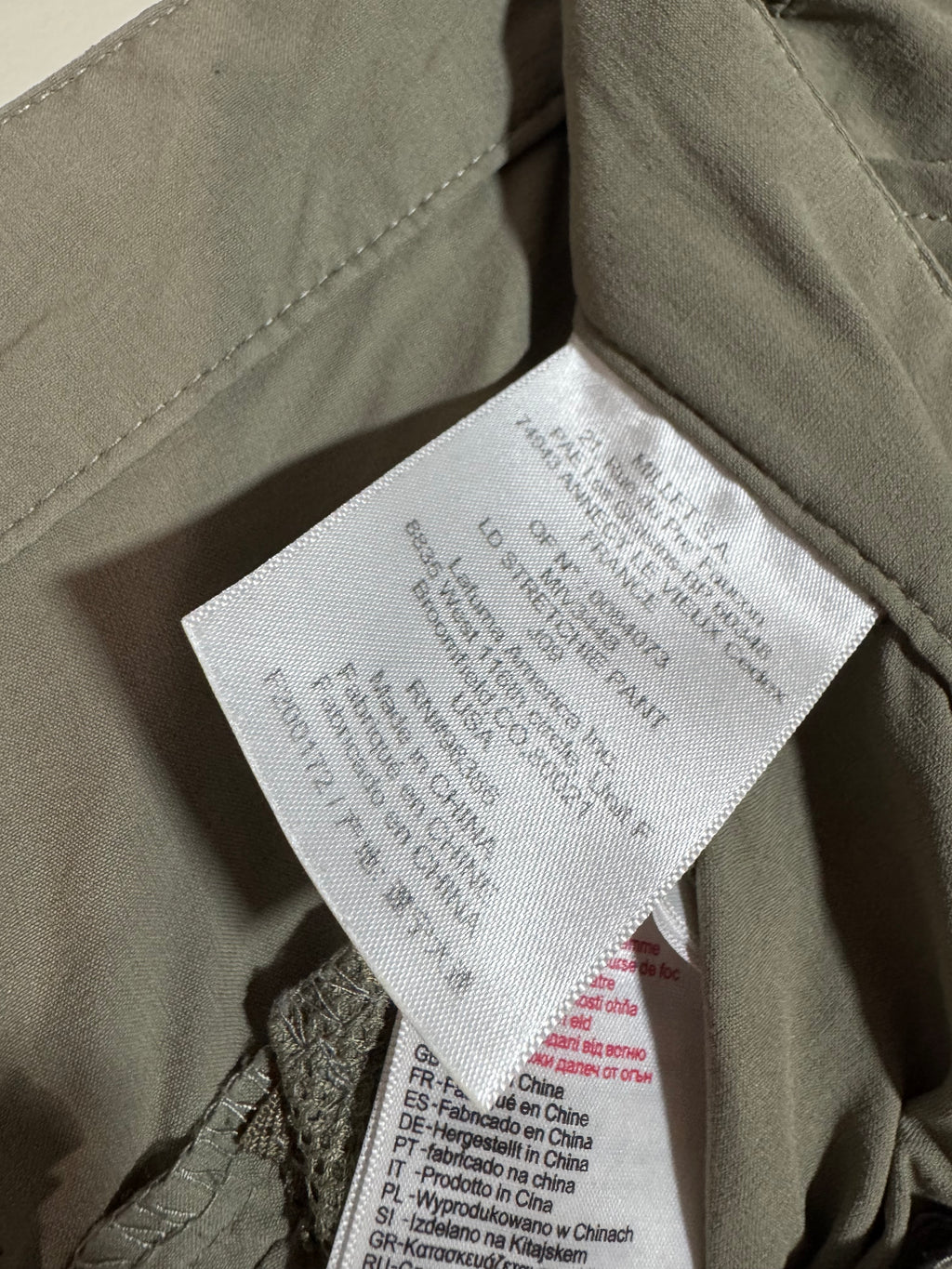 Pantalon Technique Millet – Randonnée / Trekking – Taille 38