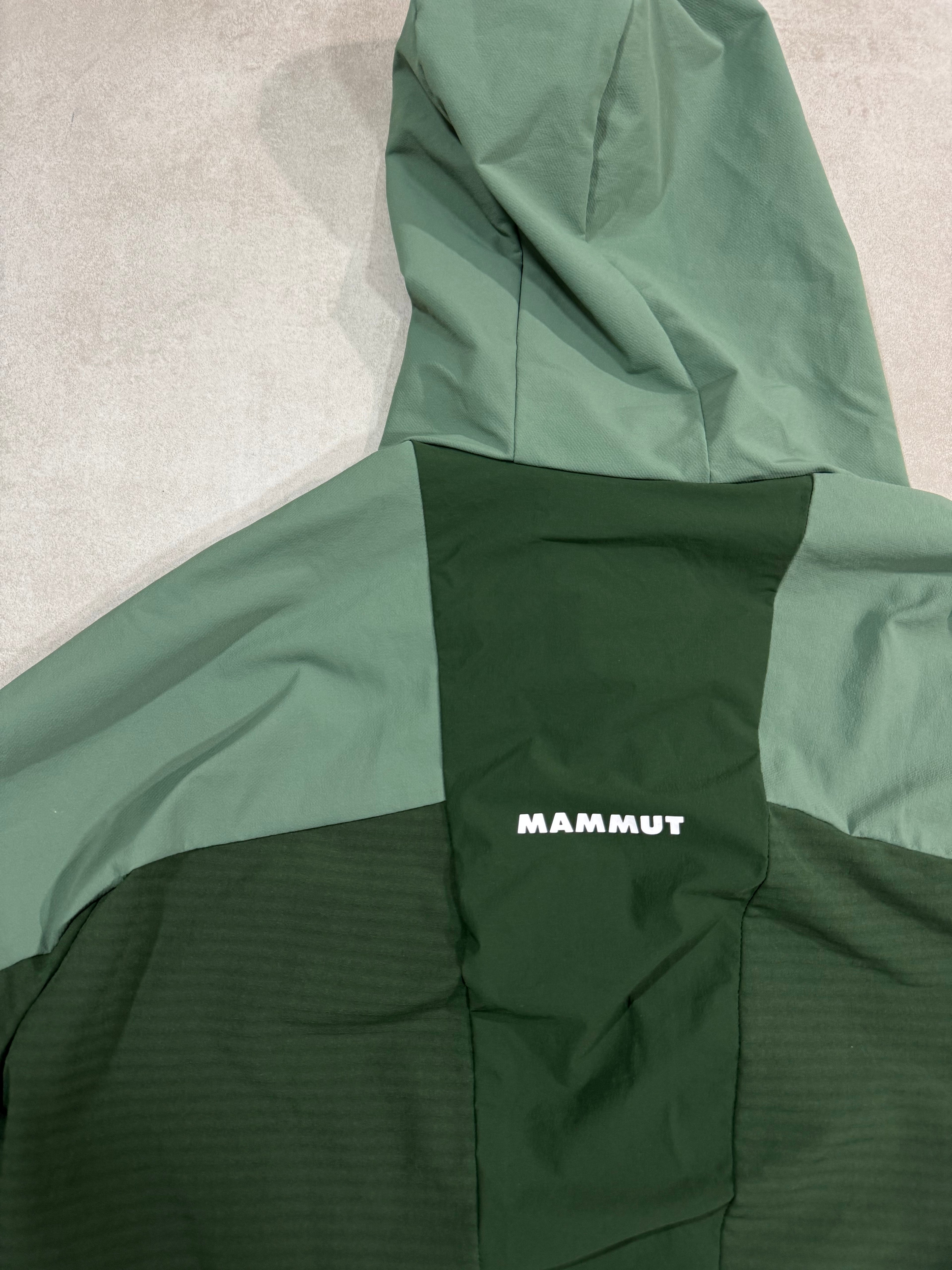 Veste Mammut Aenergy SO
Homme Hybrid Hooded Jacket
DWR YKK Vislon - Taille M