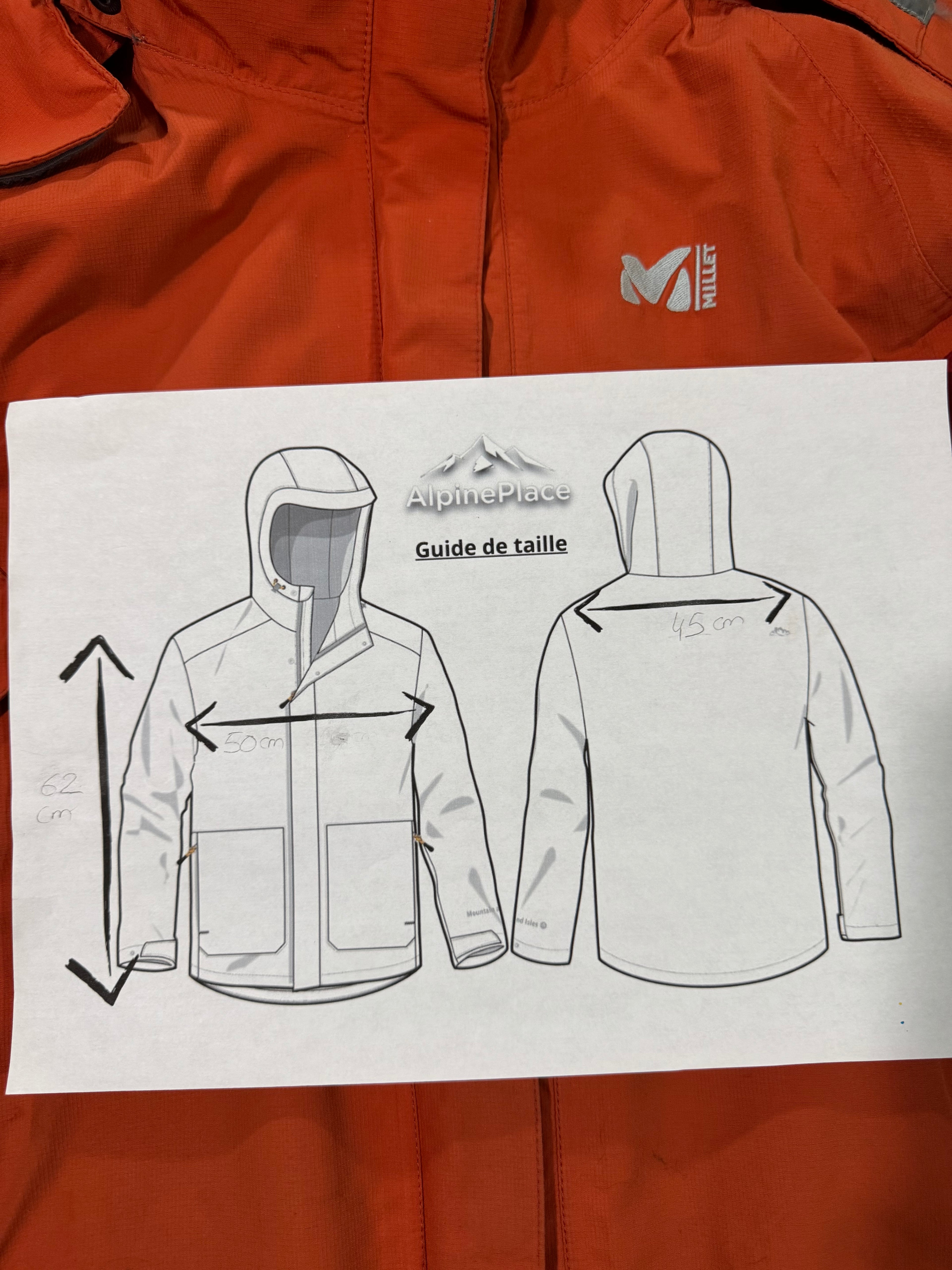 Veste Hardshell Millet Gore-Tex® XCR - Alpinisme / Randonnée - Taille 36 W