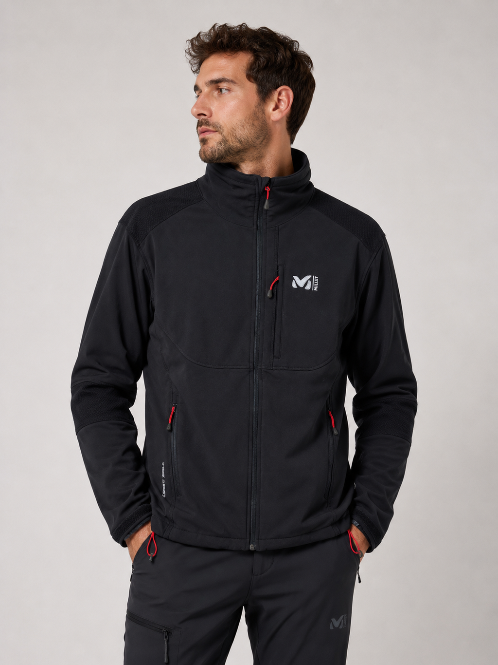 Veste softshell Millet Element Shield – Alpinisme / Randonnée – Taille M