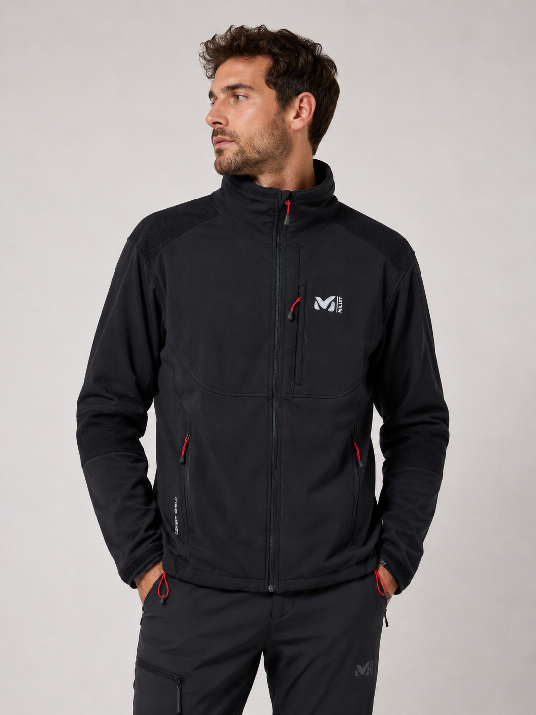 Veste softshell Millet Element Shield – Alpinisme / Randonnée – Taille M