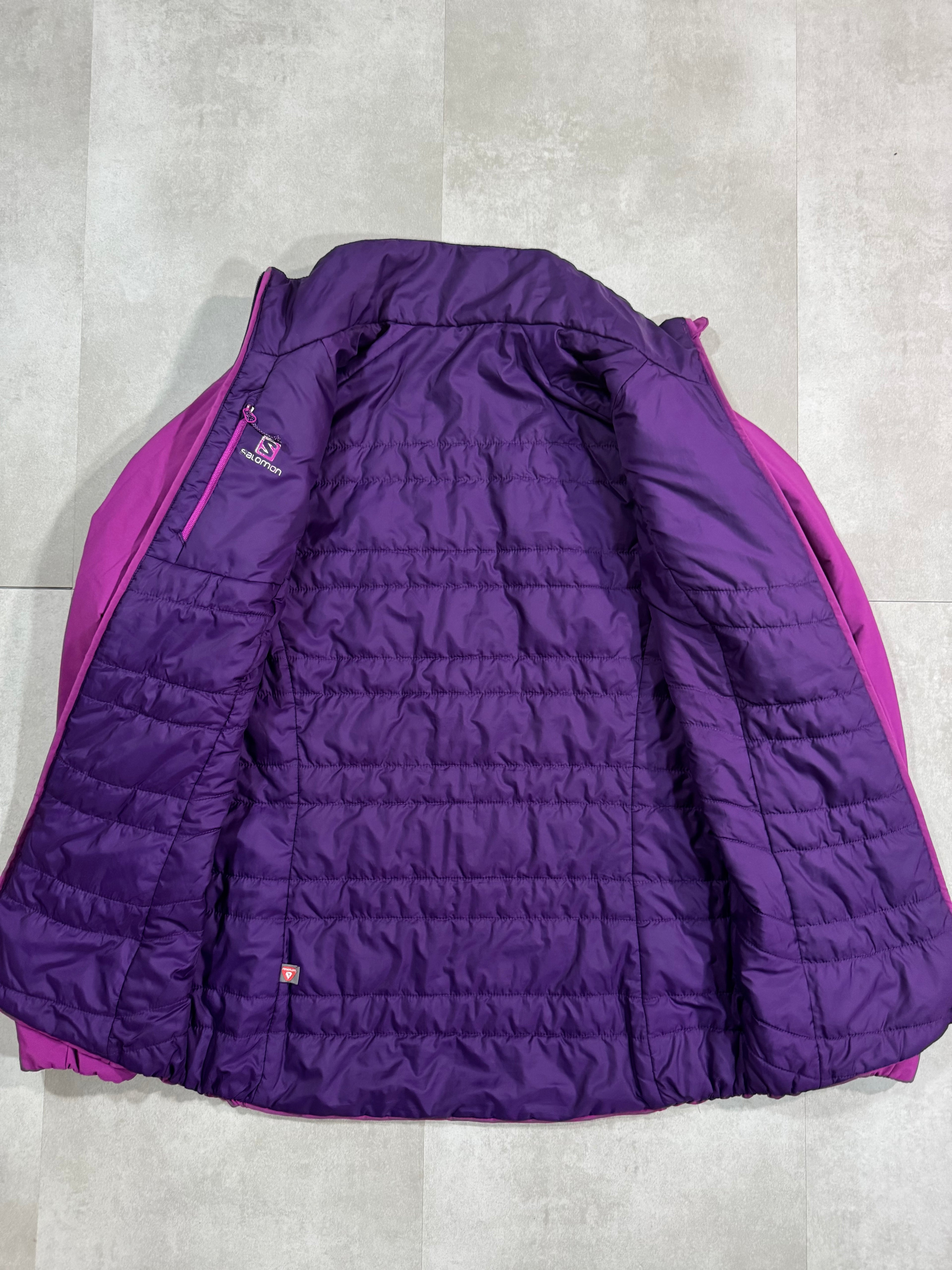 Veste Salomon pour femme réversible Primaloft AdvancedSkin
Warm YKK - Taille XS