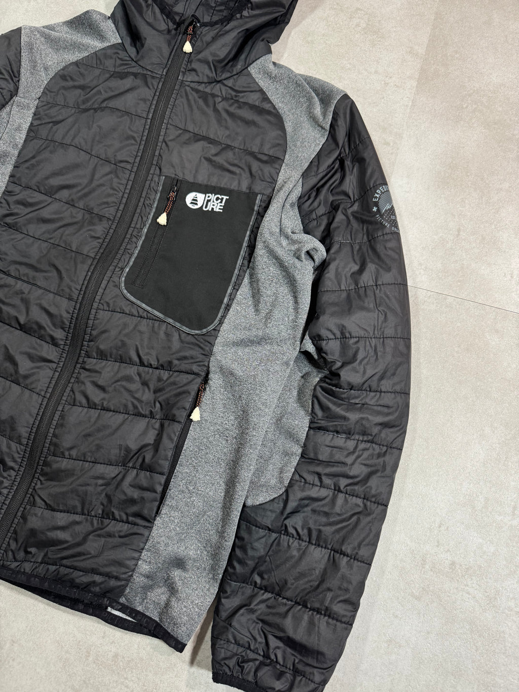 Doudoune hybride Picture Expédition Line Séries Primaloft Polartec YKK - Taille L