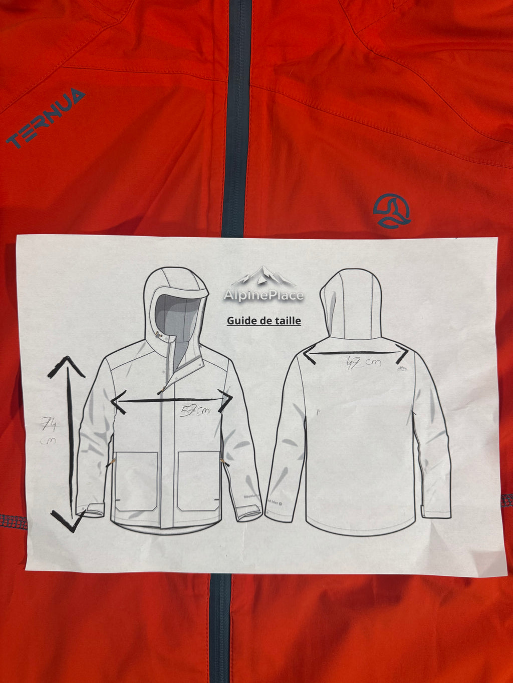 Hardshell 2,5L Ternua - Randonnée / Trail - Taille XL