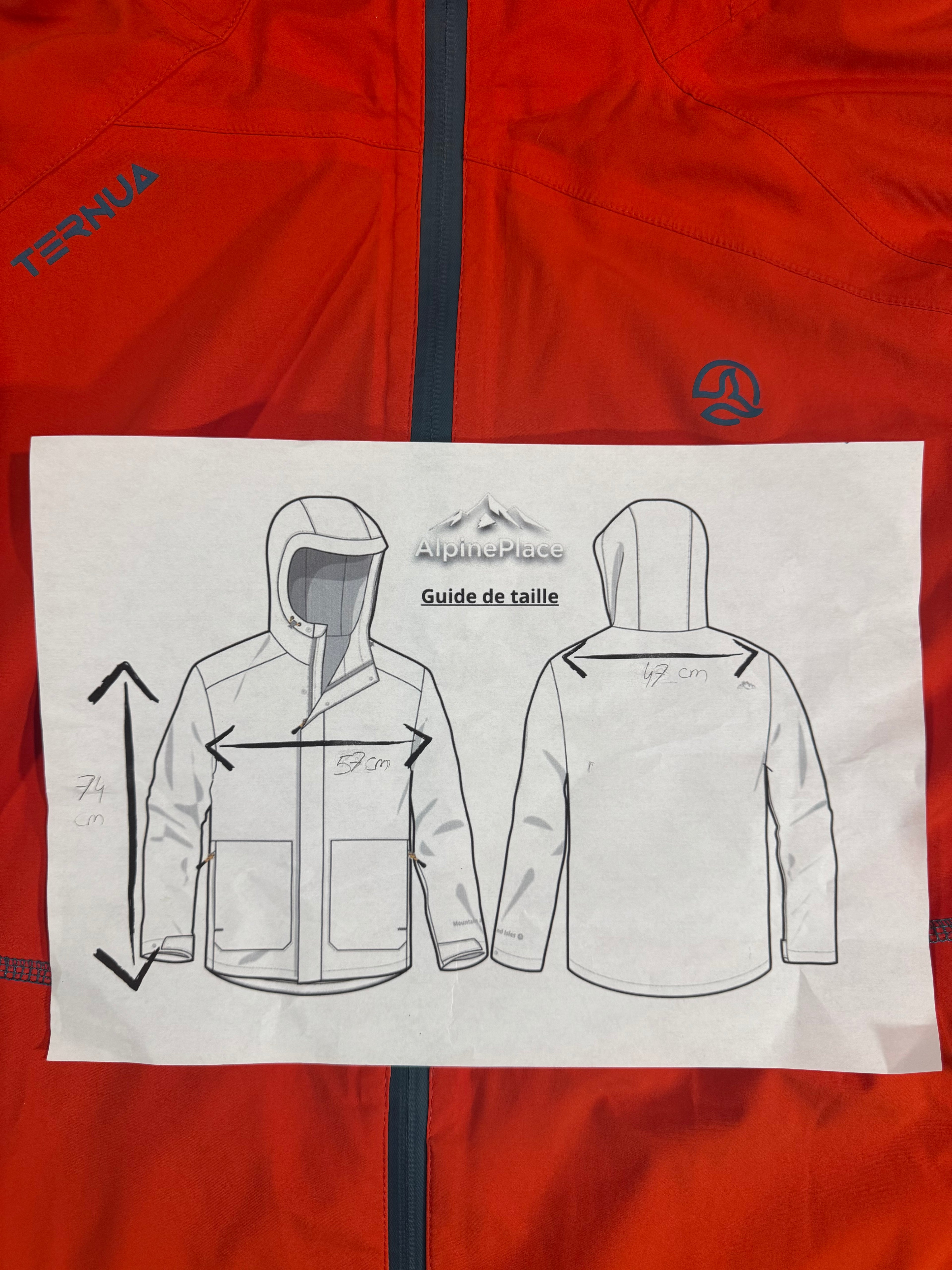 Hardshell 2,5L Ternua - Randonnée / Trail - Taille XL