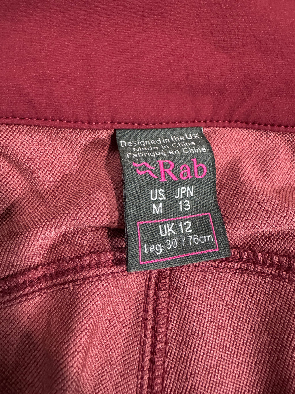 Pantalon RAB Vector Pants Womens - Alpinisme / Randonnée - Taille M