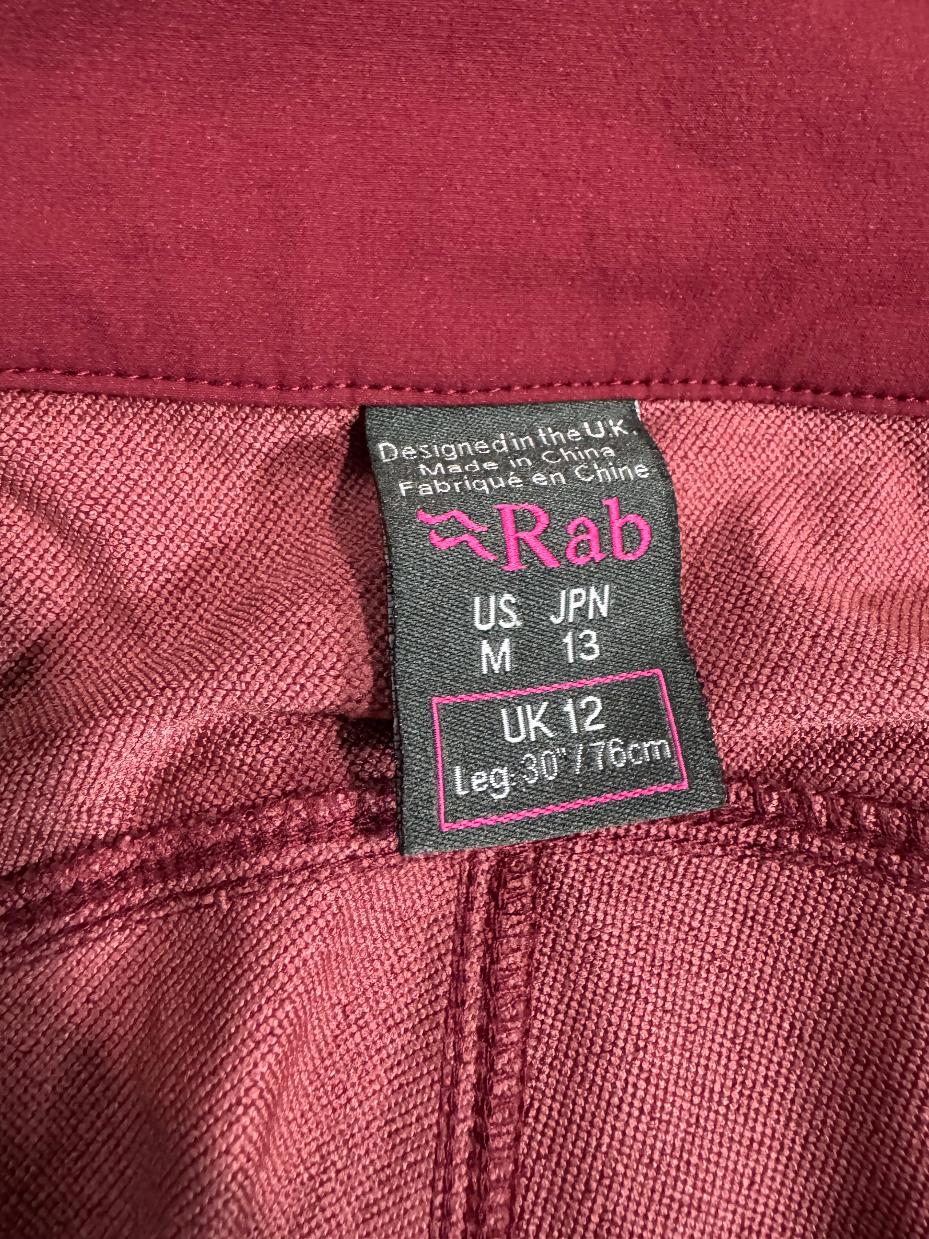 Pantalon RAB Vector Pants Womens - Alpinisme / Randonnée - Taille M